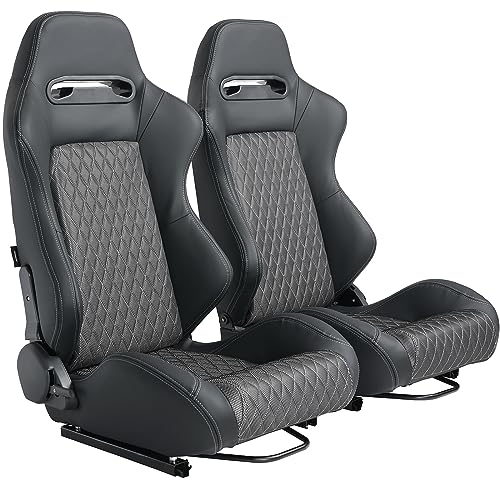 Black Leather Silver Shiny Fabric