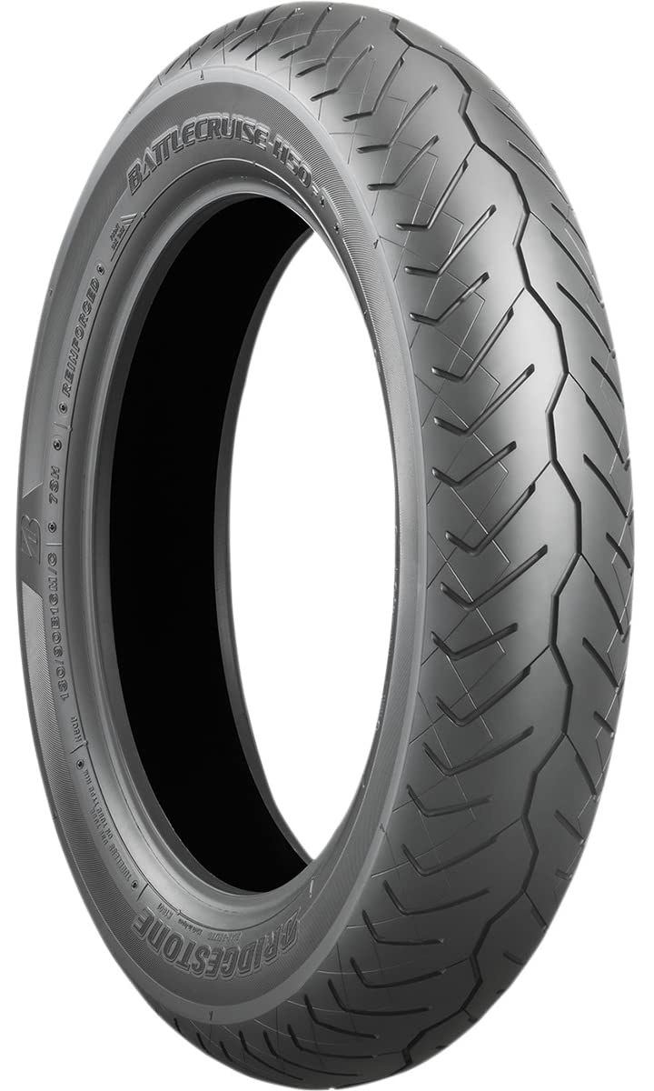 Bridgestone Battlecruise H50 Motorcycle Tires 130/90B16 - 73H Front 6561 | High-Performance Cruiser Bike Tires for Smooth Rides on Highways and City Streets