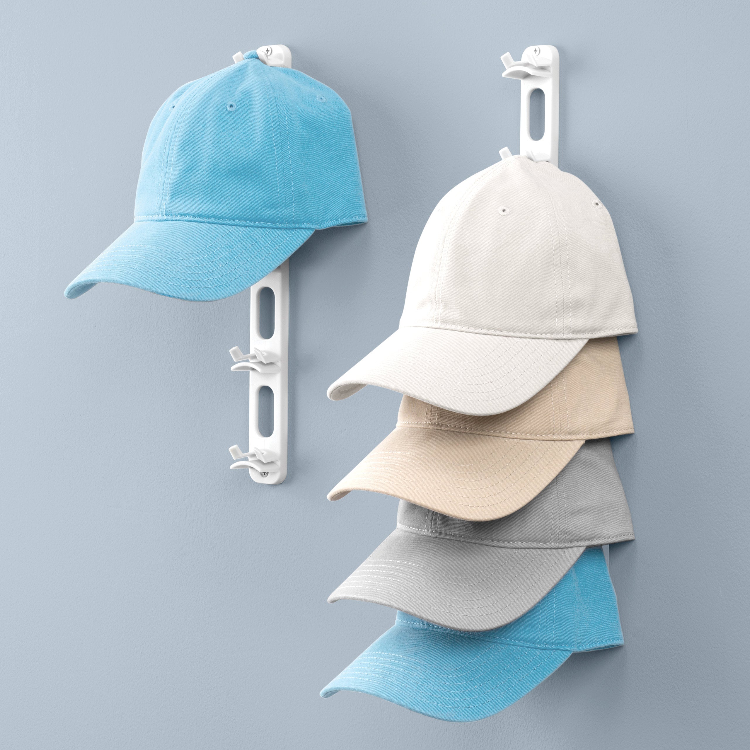 Cap Organizer - Premium Hat Storage & Display Rack for Baseball Caps, Snapbacks, and Beanies | Perfect for Closet, Bedroom, and Travel Organization