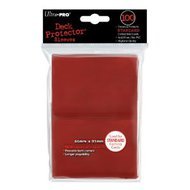 Premium Deck Protector Sleeves - 100 Pack, Red Standard Size for MTG, Yu-Gi-Oh! & Card Games - Perfect for Gaming Tournaments & Card Collection Protection