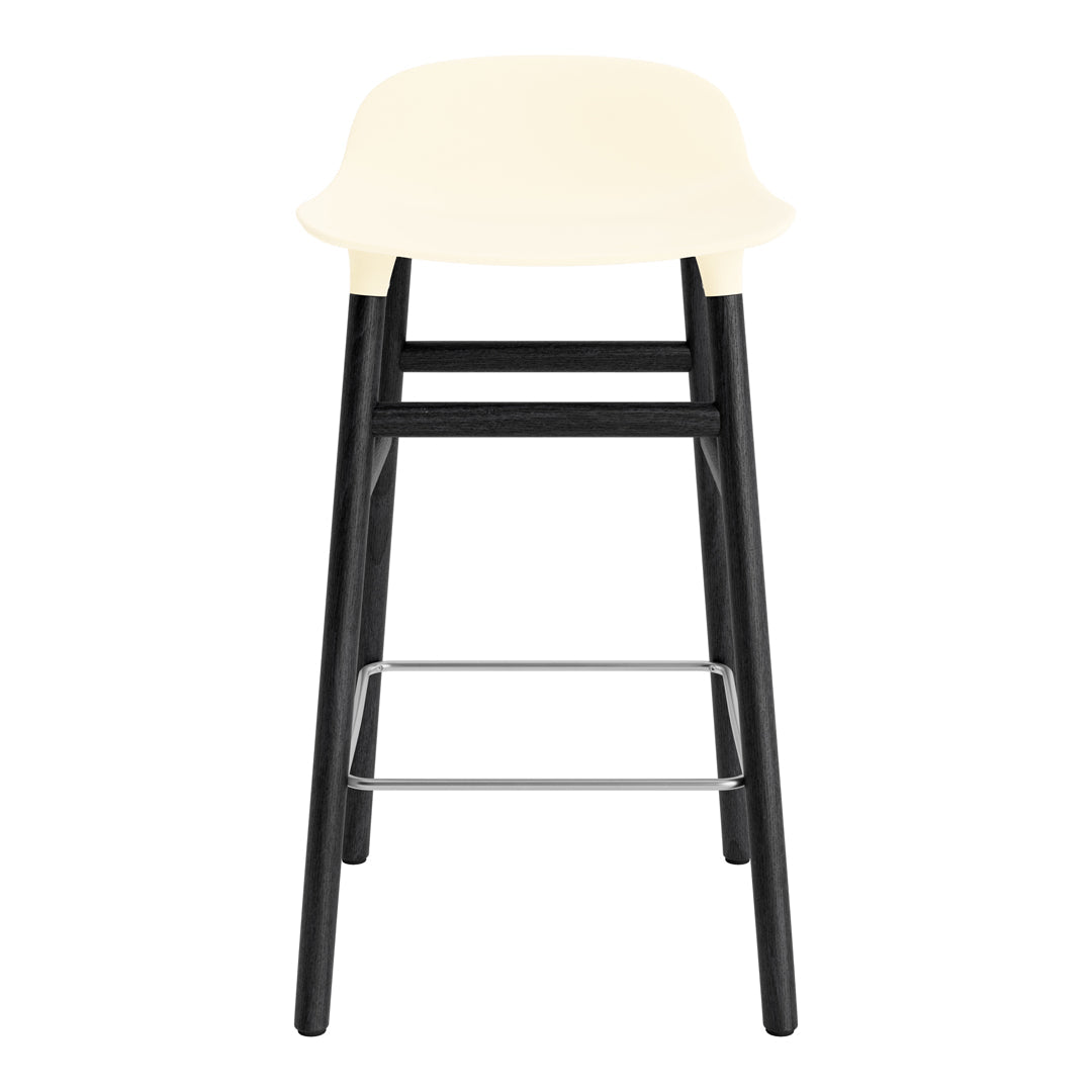 Modern Wooden Counter Stool with Sturdy Wood Legs - Perfect for Kitchen Islands, Bars, and Breakfast Nooks