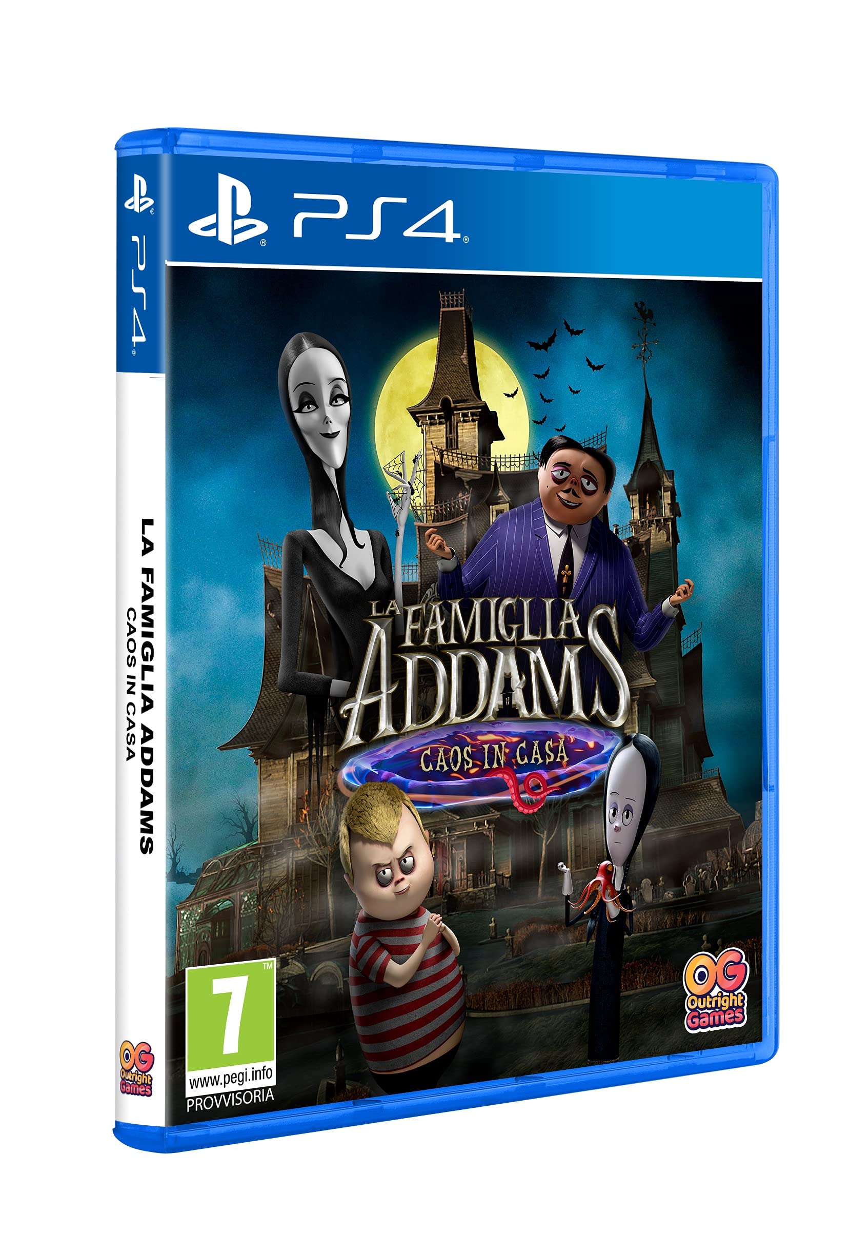 Outright Games The Addams Family: Chaos in the House - Fun Family Video Game for Halloween & Spooky Game Nights
