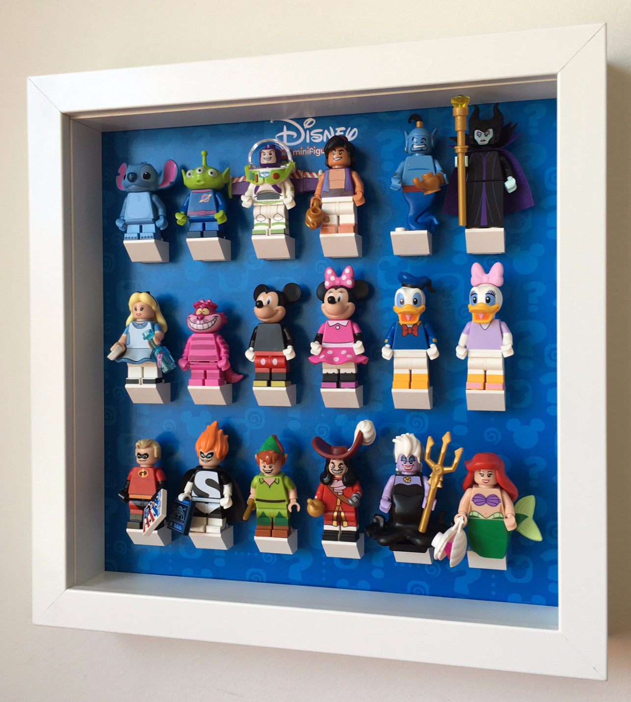 Lego® Disney Series 1 Minifigures Display Frame - Perfect for Collectors & Home Decor