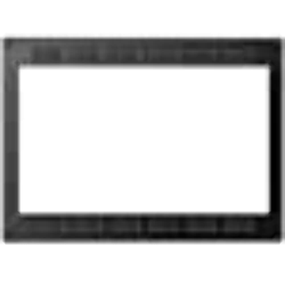 RV-188BK-CON Microwave Oven Trim Kit for Contoure Microwaves - Perfect for RV, Camper & Small Kitchen Installations