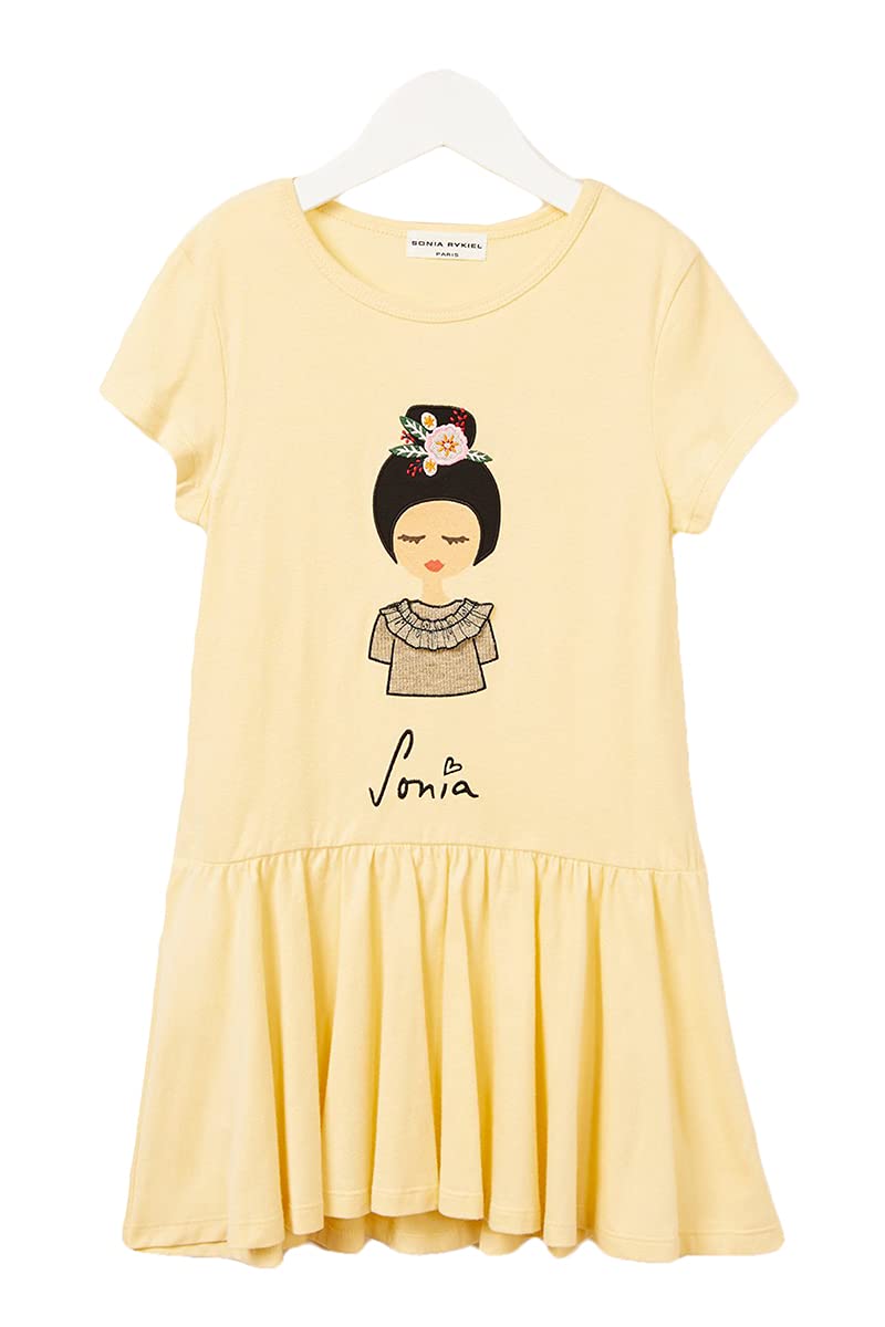 Sonia Rykiel Girls Floral Print Dress - Elegant Spring & Summer Party Outfit for Special Occasions