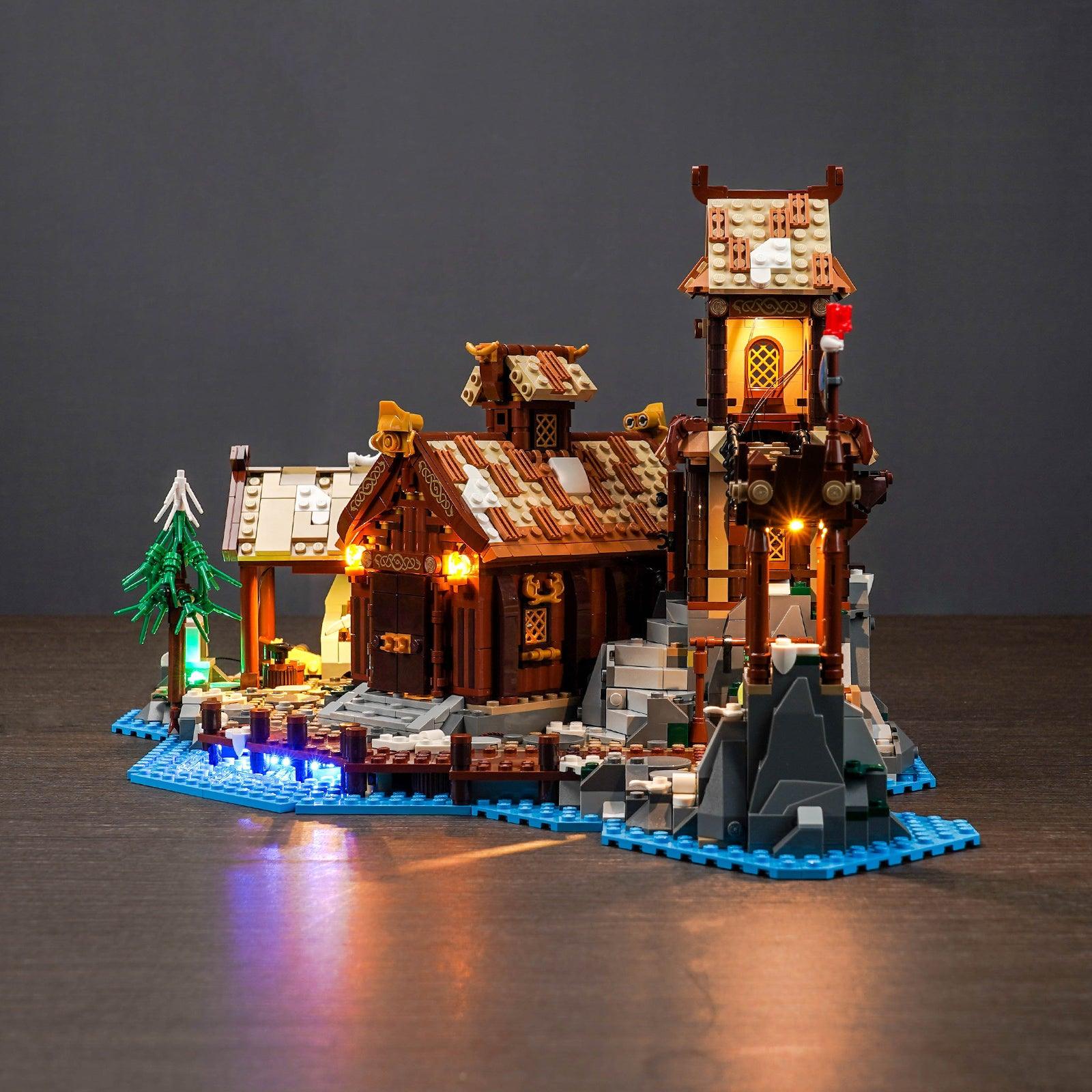 LEGO Ideas Viking Village 21343 Lighting Kit - LED Light Set for LEGO Building Models - Perfect for Home Decoration, Display & Gift Giving