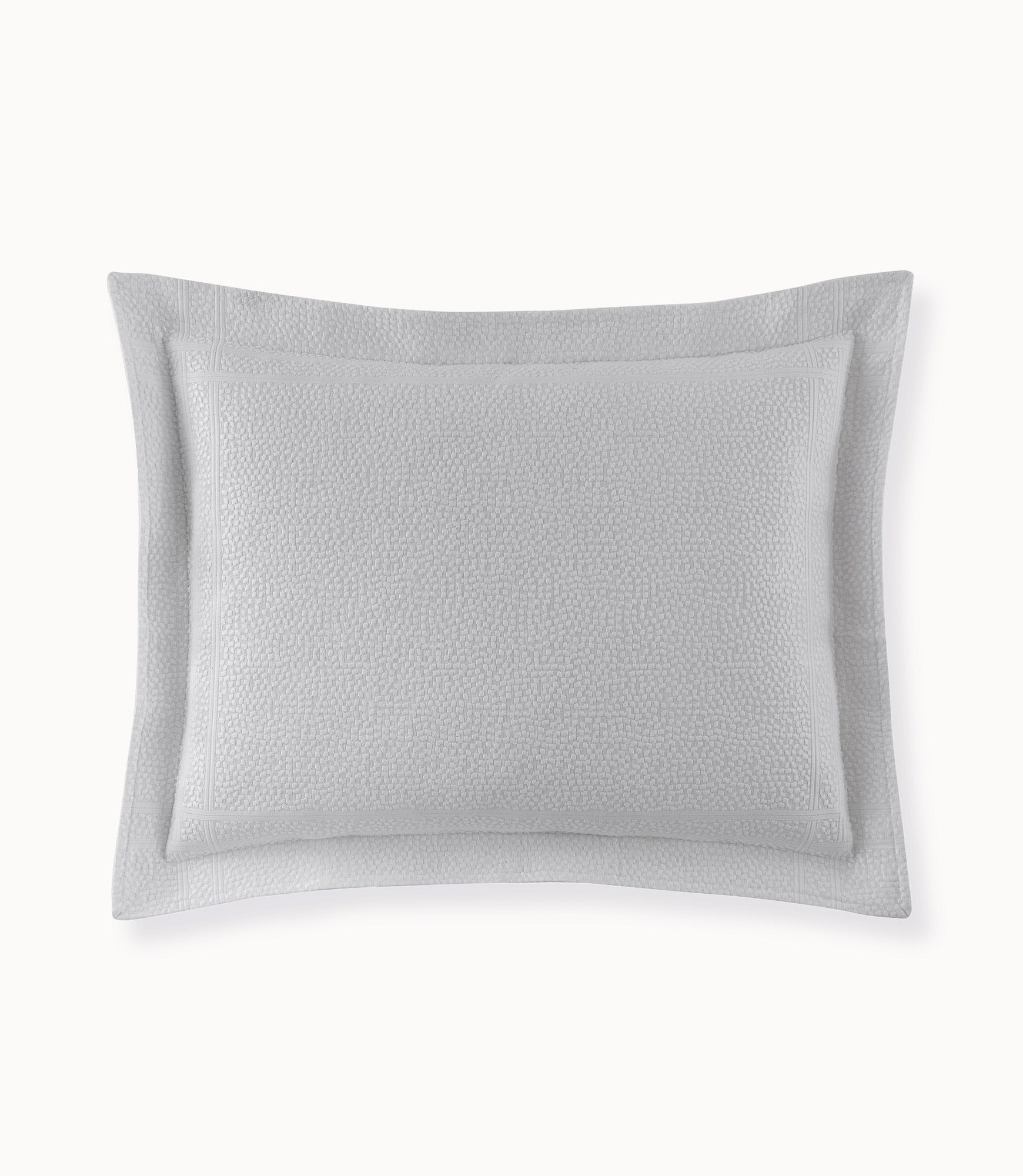 Luxury Montauk Matelassé Sham - Premium Quilted Pillow Cover for Bedroom Decor - Elegant Home Textile for Master Bedroom, Guest Room & Hotel Styling
