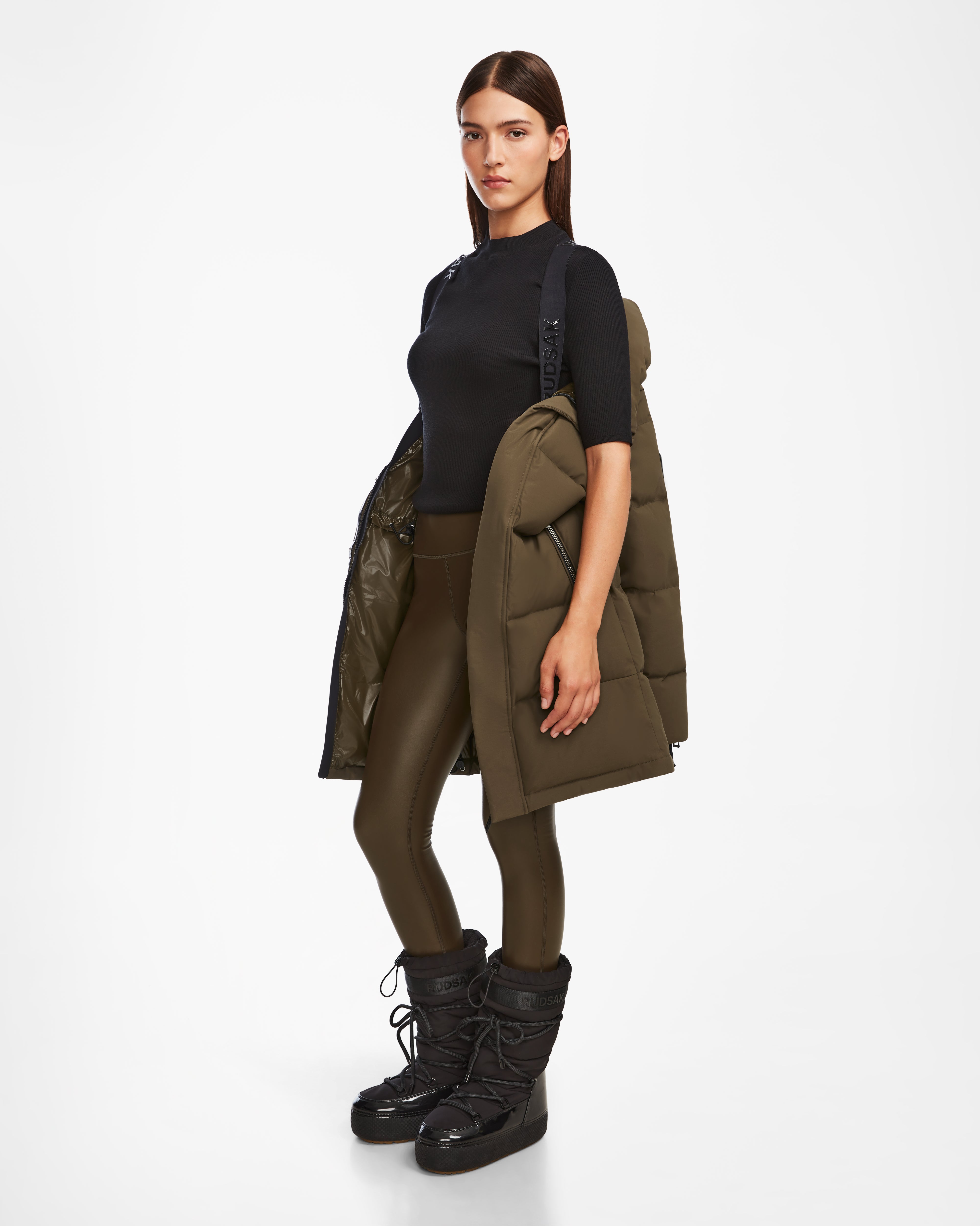 JOELLE M 8123597 Army Green Women's Casual Jacket - Perfect for Outdoor Adventures & Daily Wear