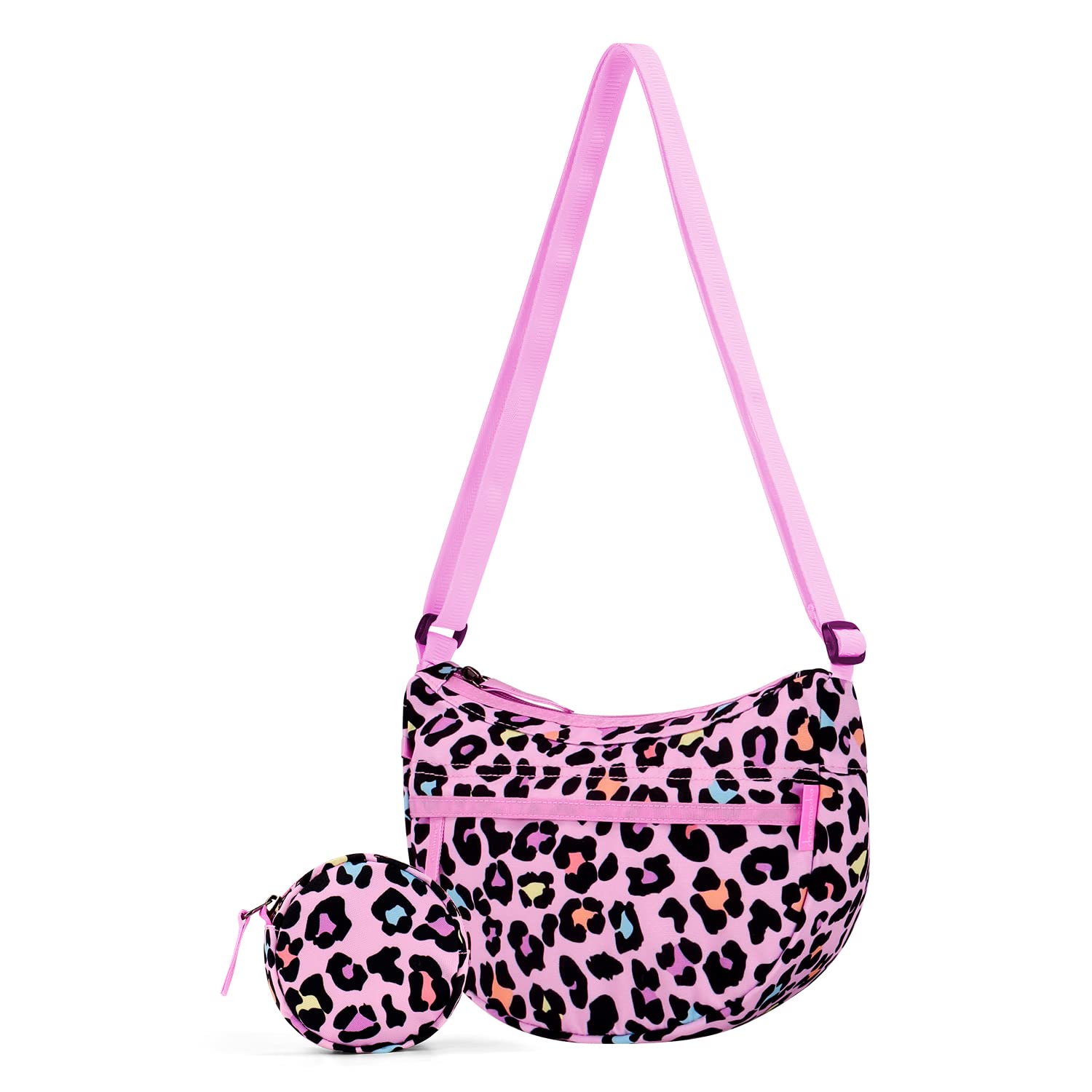 Choco Mocha Crossbody Purse for Girls - Stylish Kids Shoulder Bag with Adjustable Strap, Perfect for School, Travel & Everyday Use