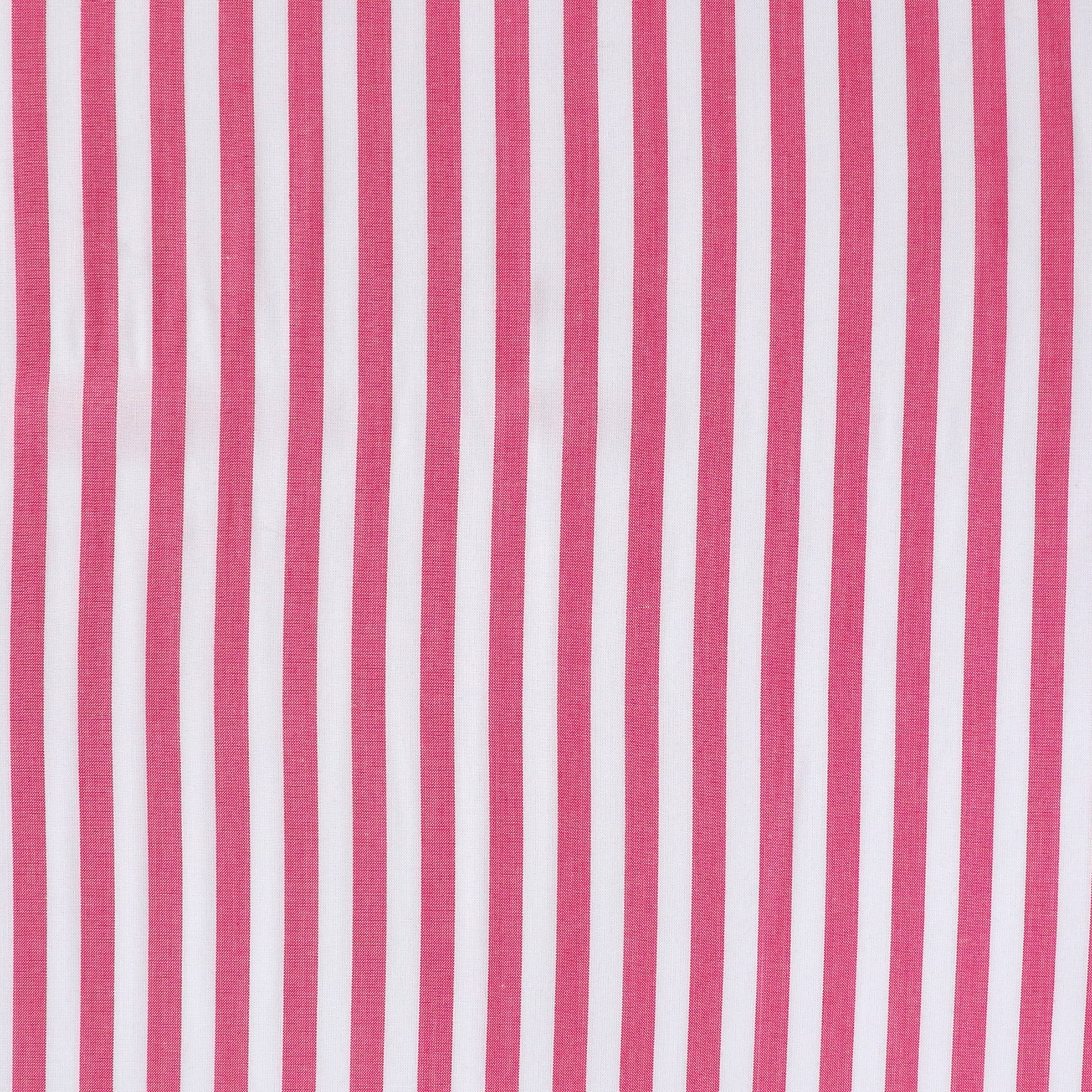 Premium Viscose Lawn Fabric - Yarn Dyed Stripe in Soft Pink - Perfect for Summer Dresses, Blouses & Lightweight Apparel
