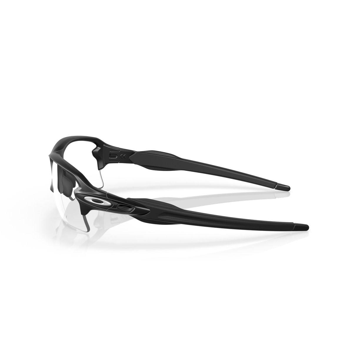 Oakley Flak 2.0 XL Sunglasses Matte Black Frame with Clear Lenses - Polarized Sports & Driving Shades for Men & Women - Perfect for Running, Cycling, and Outdoor Activities