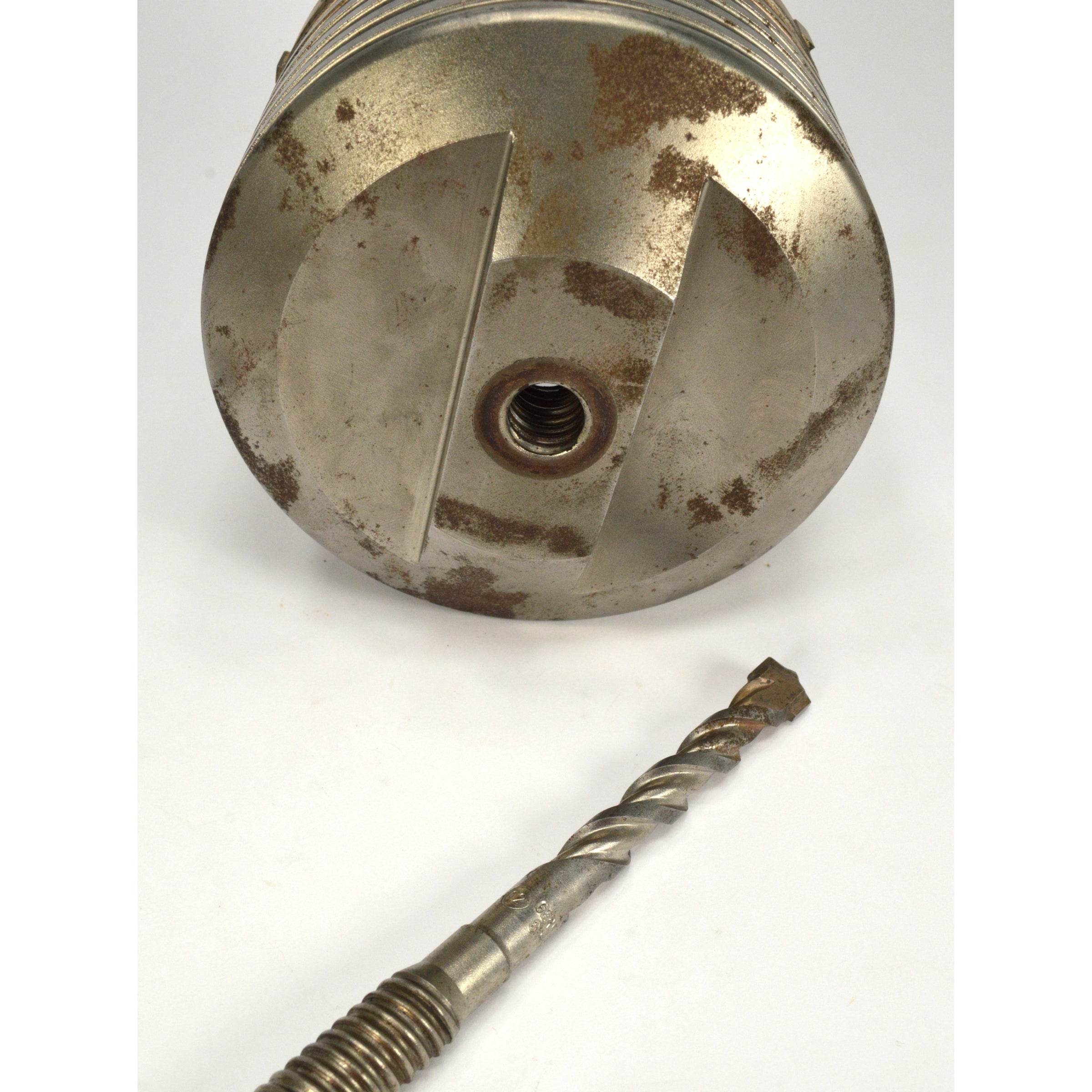 POWERS FASTENERS CORE BIT 5 DIA x 4 DEEP (Catalog No. 00576) - Used Drill Bit for Concrete, Masonry & Tile - Perfect for Construction, Renovation & DIY Projects