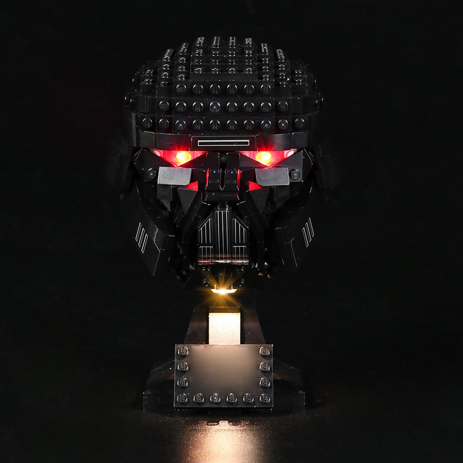 Best Light Kit for LEGO Star Wars Dark Trooper Helmet 75343 - DIY Lighting Upgrade for Display & Nighttime Showcase