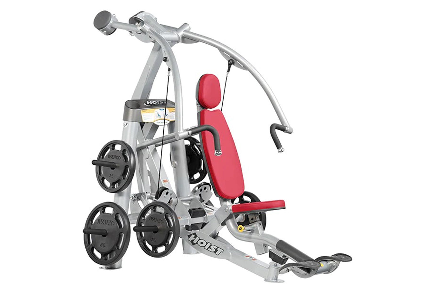 Hoist ROC IT Chest Press Machine (RPL 5301) - Professional Strength Training Equipment for Home & Commercial Gyms - Perfect for Upper Body Workouts & Muscle Building