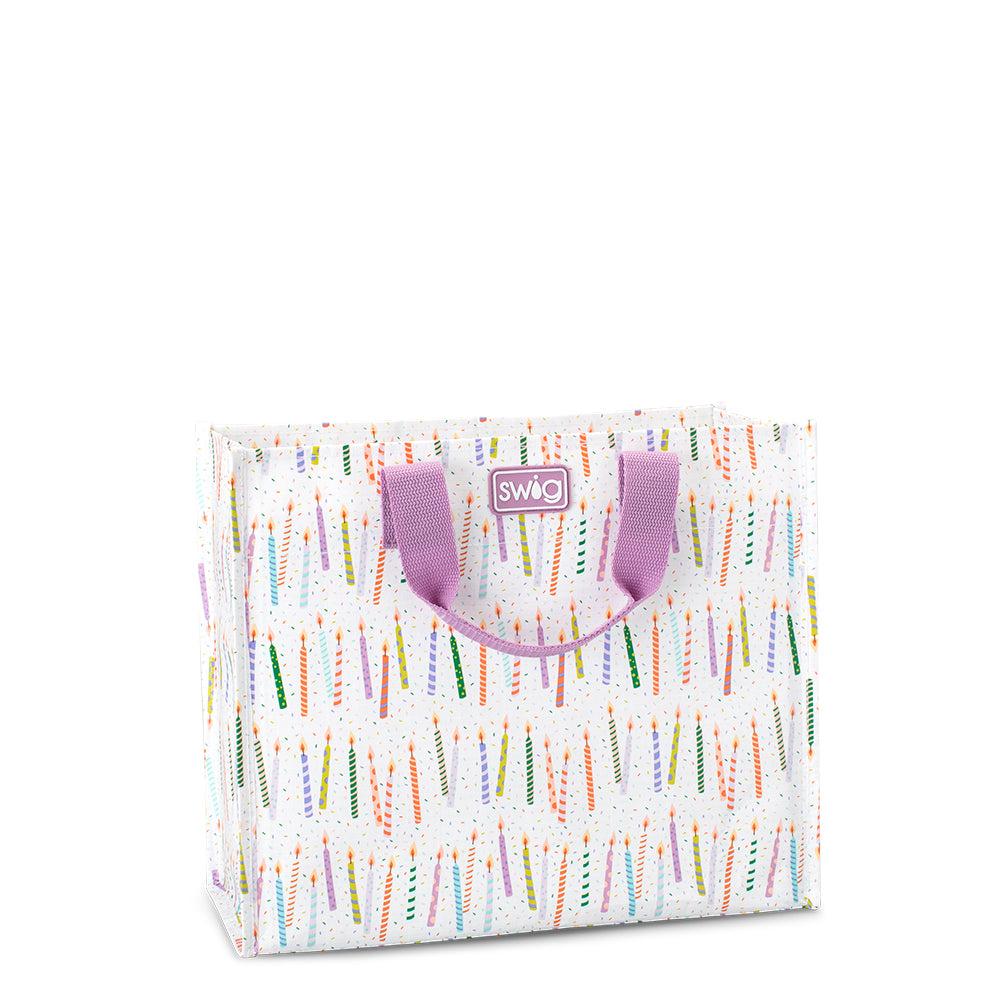 Make a Wish Reusable Shopping Bag - Medium Size Eco-Friendly Tote for Groceries, Beach & Daily Use