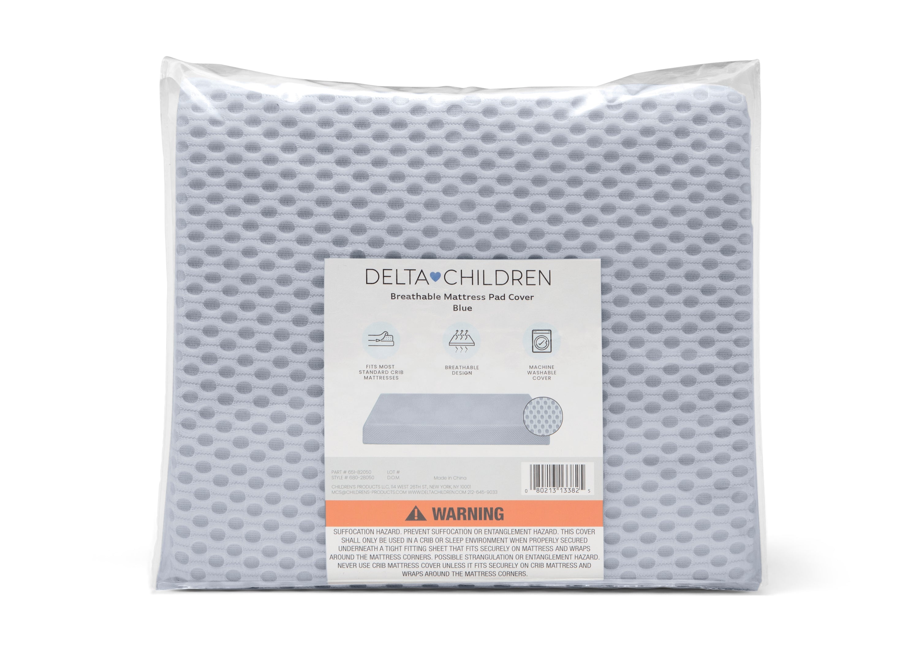 100% Breathable Crib Mattress Pad Cover - Waterproof, Hypoallergenic Baby Crib Mattress Protector for Safe & Comfortable Sleep - Perfect for Nursery, Daycare & Travel Use