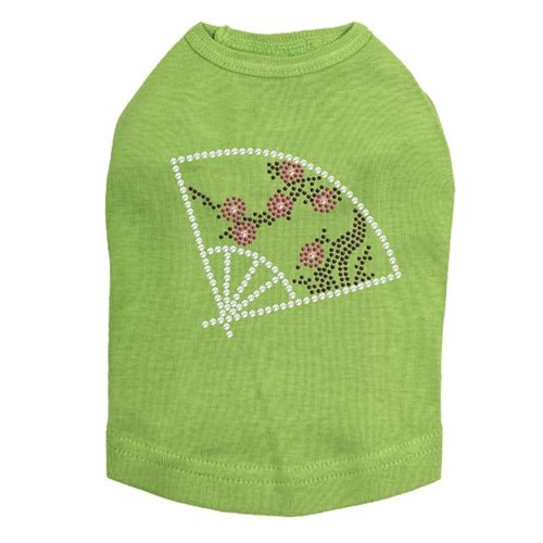Chinese Fan Dog Tank Top - Stylish & Comfortable Pet Apparel in Multiple Colors - Perfect for Summer Walks & Outdoor Adventures