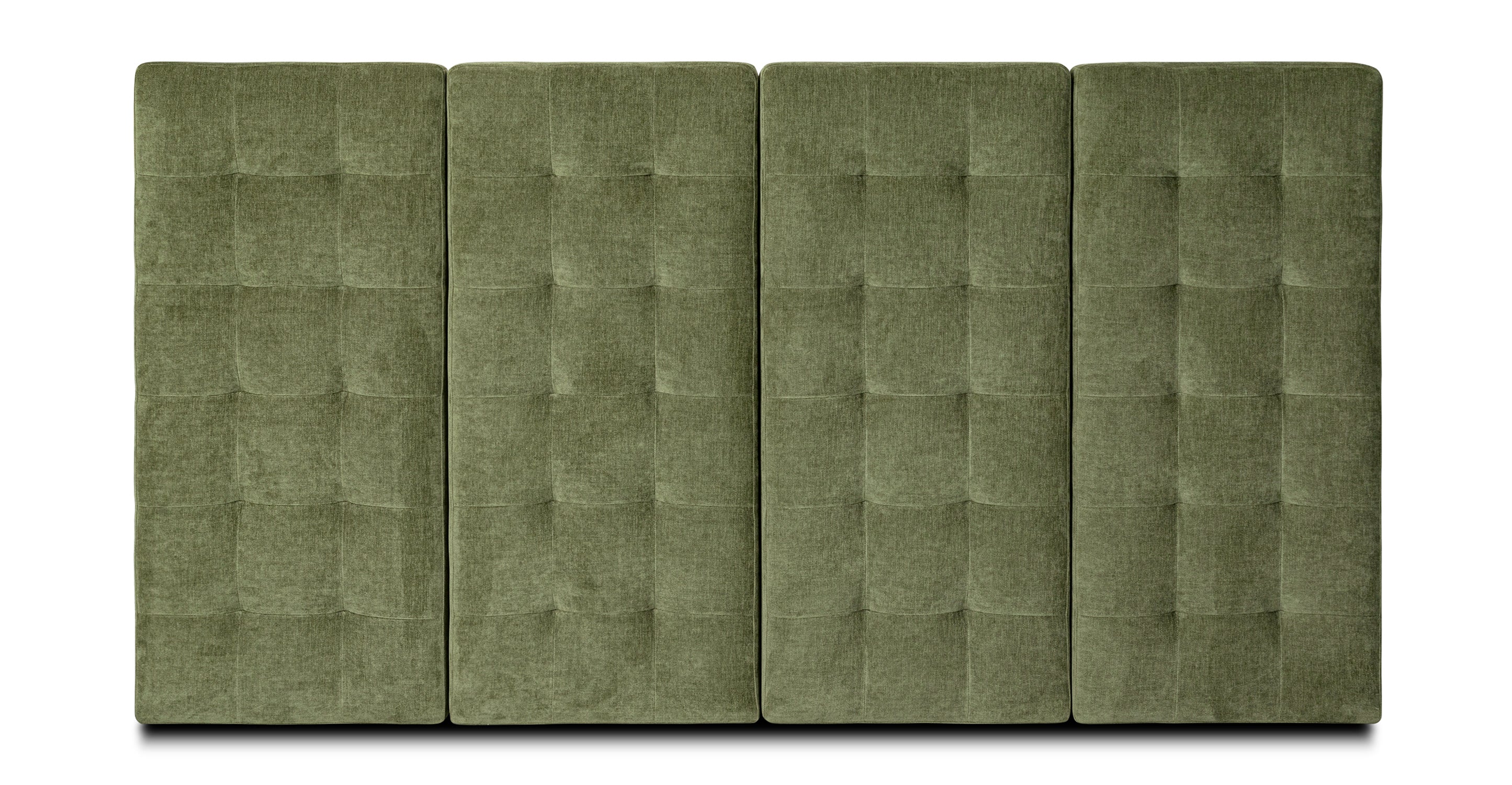 Distressed Green Velvet