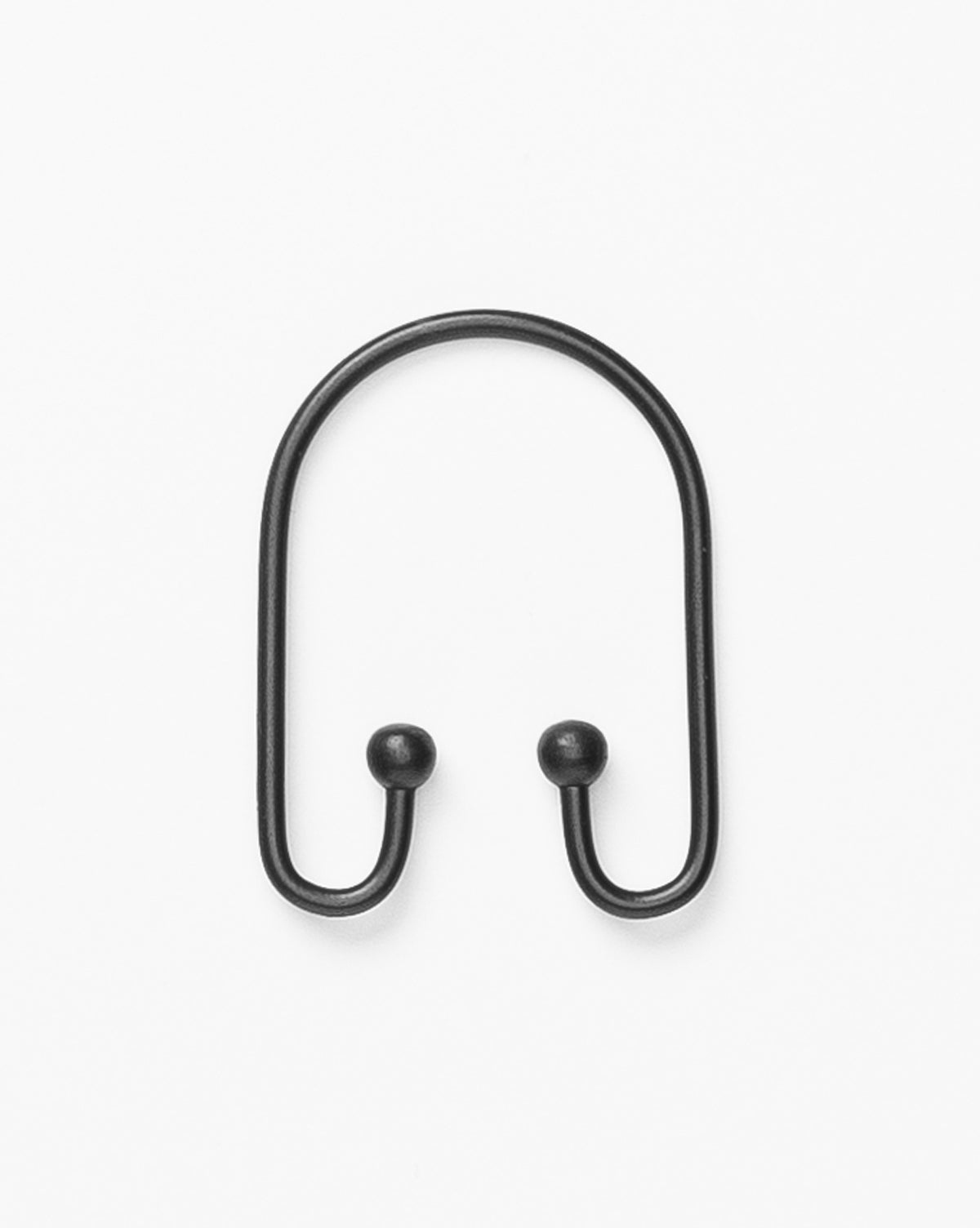 12 Pack Shower Curtain Hooks - Rustproof Metal Hooks for Bathroom, Shower Rod Rings with Easy Glide Design - Perfect for Home, Hotel & Dormitory Bathroom Decor