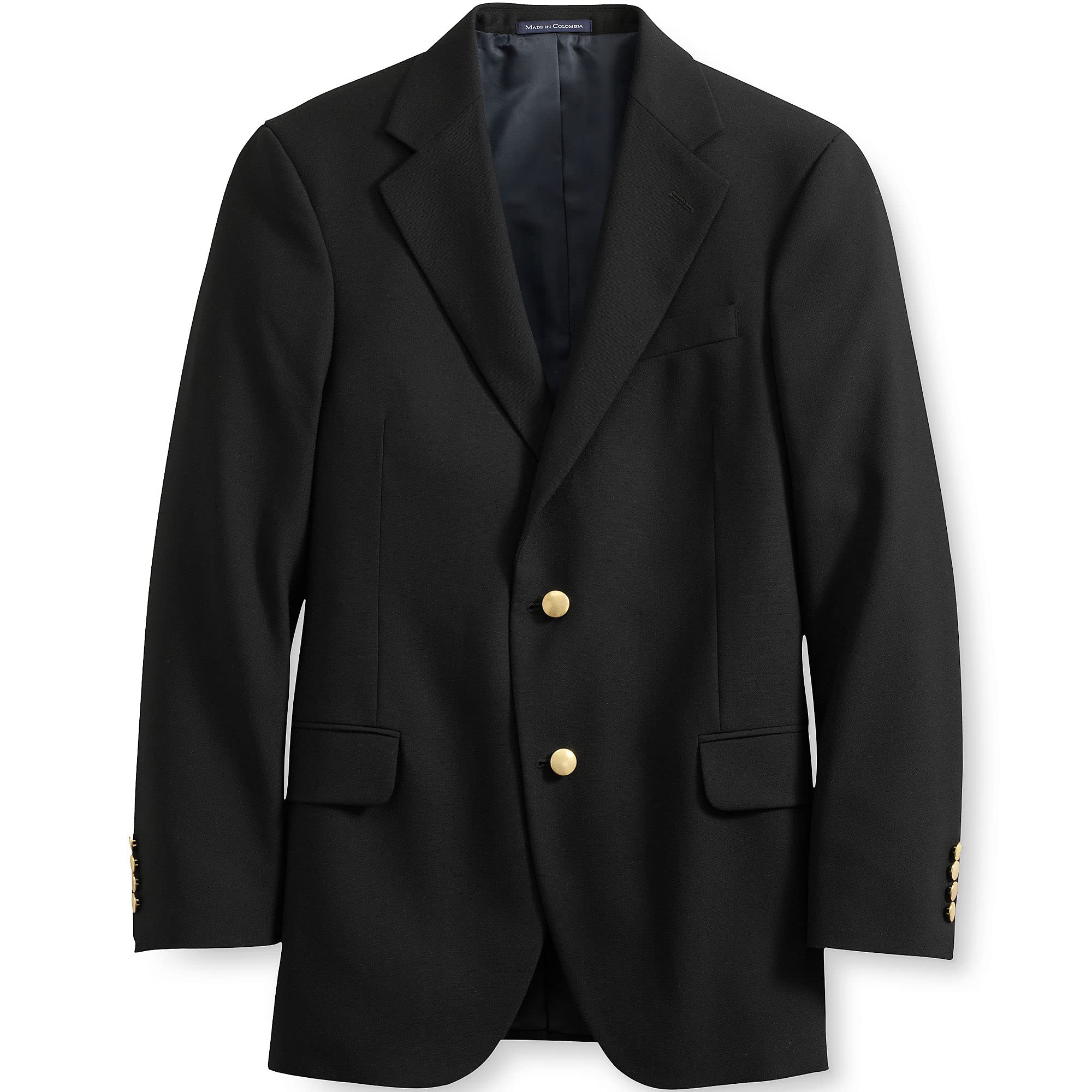 Lands' End Men's Hopsack Blazer for School Uniforms | Classic Fit Formal Jacket for Students & Professionals | Perfect for School, Office & Special Occasions