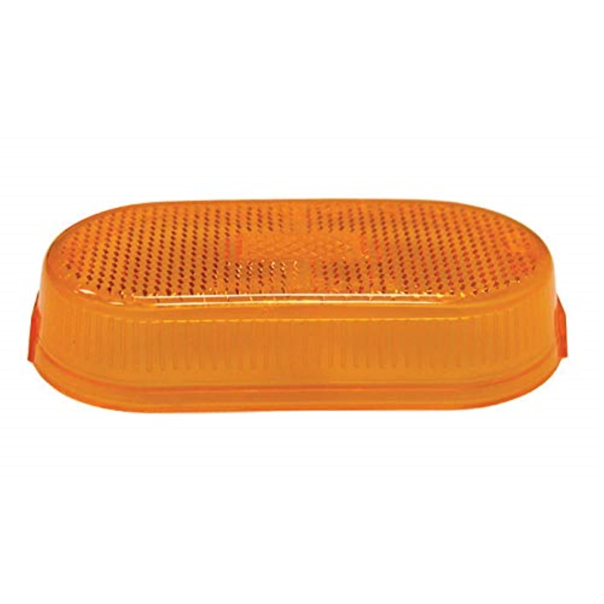 Peterson Amber Clearance Light - Heavy Duty LED Safety Light for Trucks, Trailers & Commercial Vehicles - Durable Waterproof Design for Outdoor Use in Construction, Towing & Emergency Situations