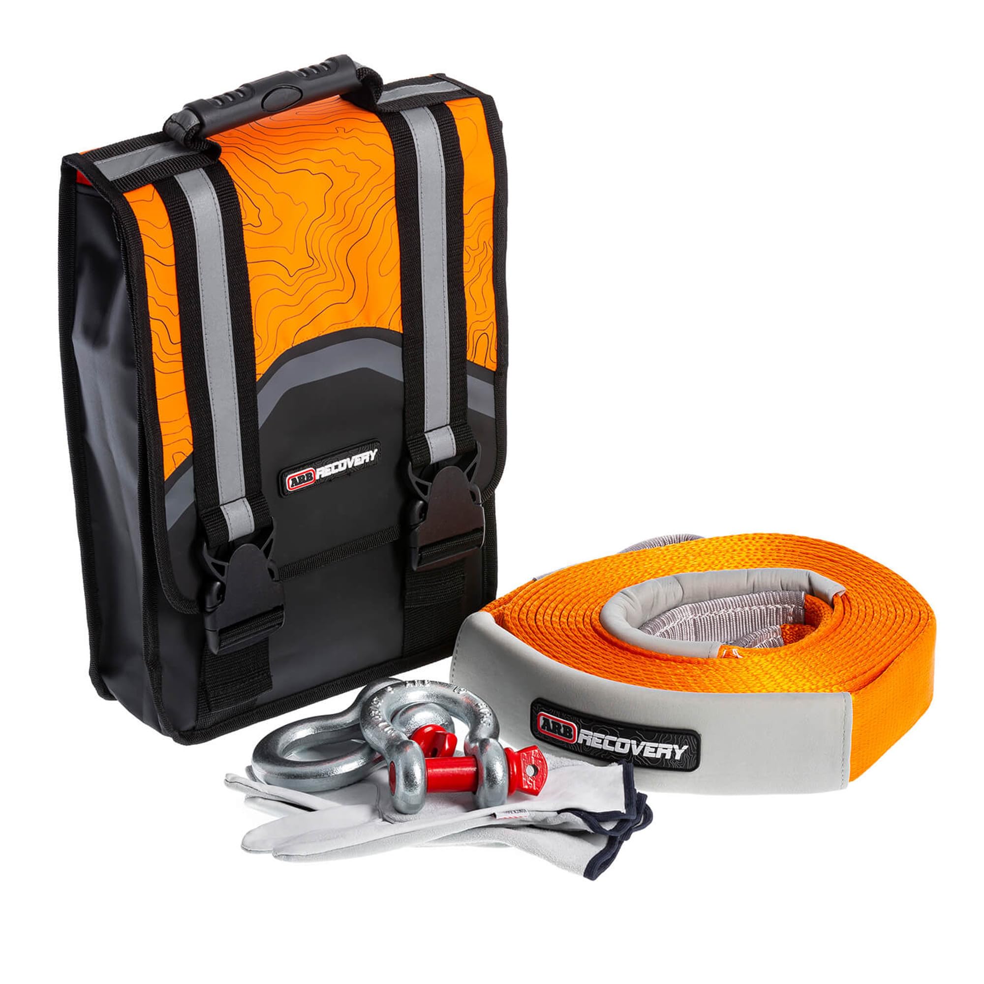 ARB RK12 Weekender Recovery Kit - 4x4 Off-Road Vehicle Emergency Tow Strap & Accessories for Jeep, Truck, SUV - Perfect for Off-Road Adventures, Camping & Outdoor Emergencies