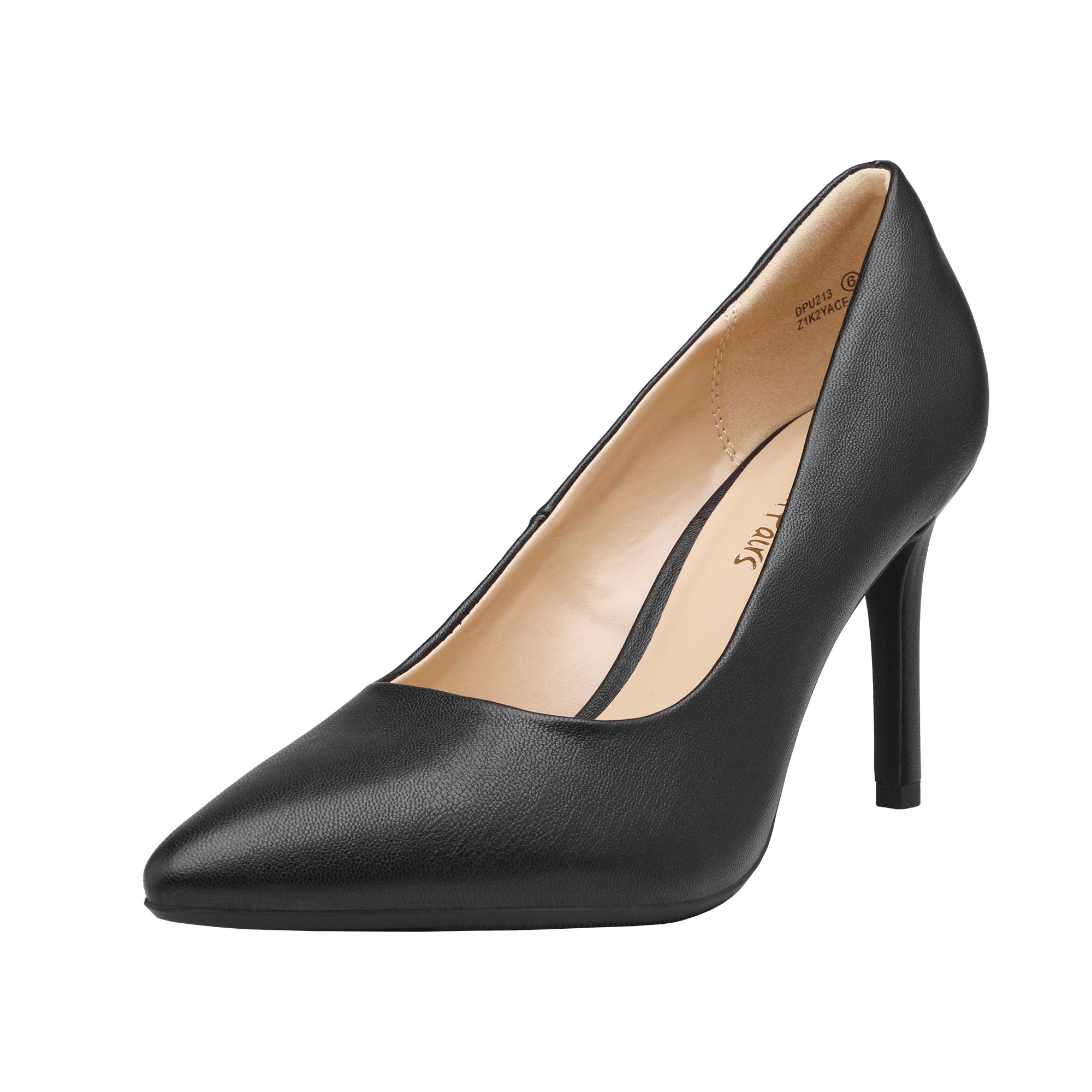 DREAM PAIRS Women's High Heel Stiletto Pumps - Pointed Toe Dress Shoes for Party, Wedding & Evening Wear - Comfortable & Stylish Women's Fashion Heels