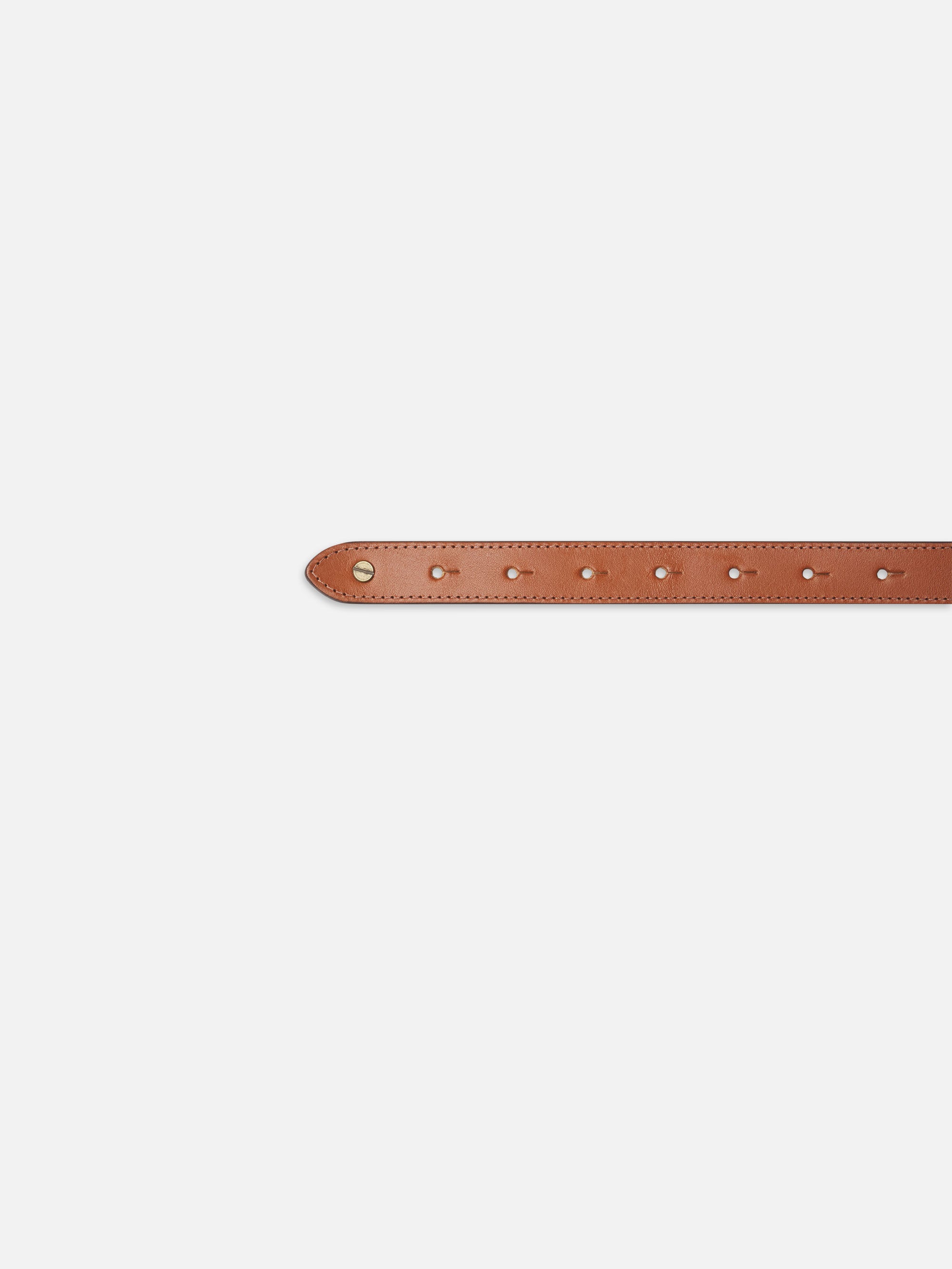 Premium Genuine Leather Equestrian Belt in Cognac - Stylish & Durable Riding Belt for Horseback Riding, Western Fashion & Outdoor Activities