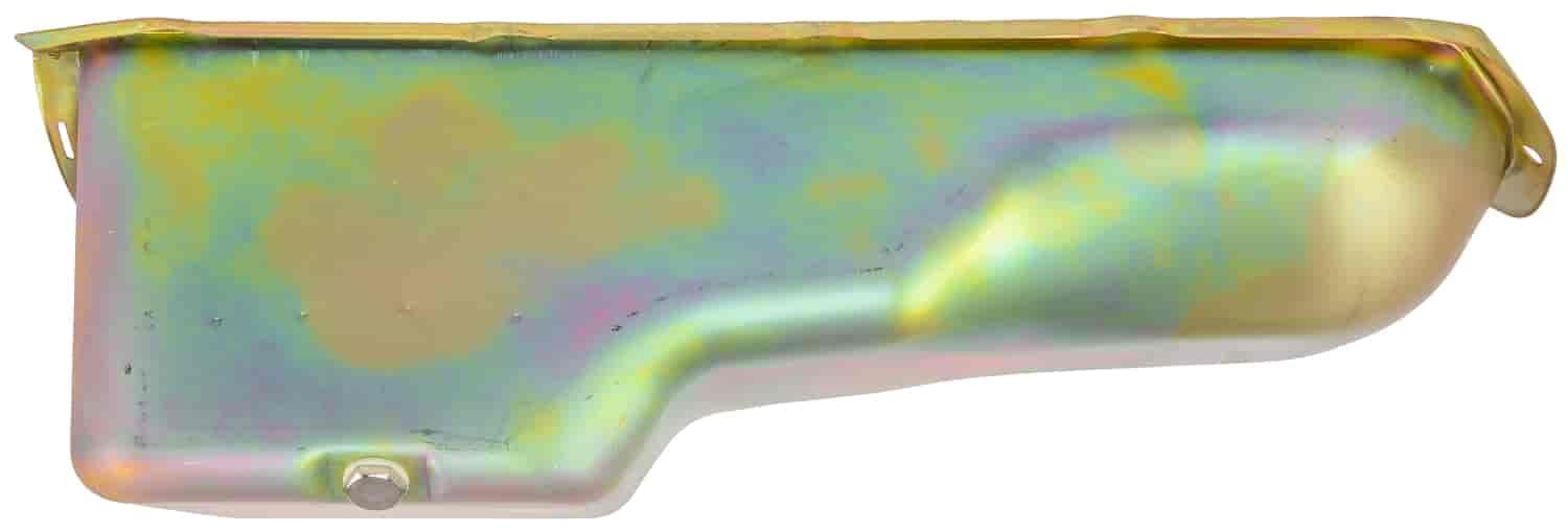 JEGS 50284 Stock Replacement Oil Pan - Compatible with GM, Ford, Chrysler - High Performance Engine Protection - Perfect for Car Restoration & DIY Auto Repair