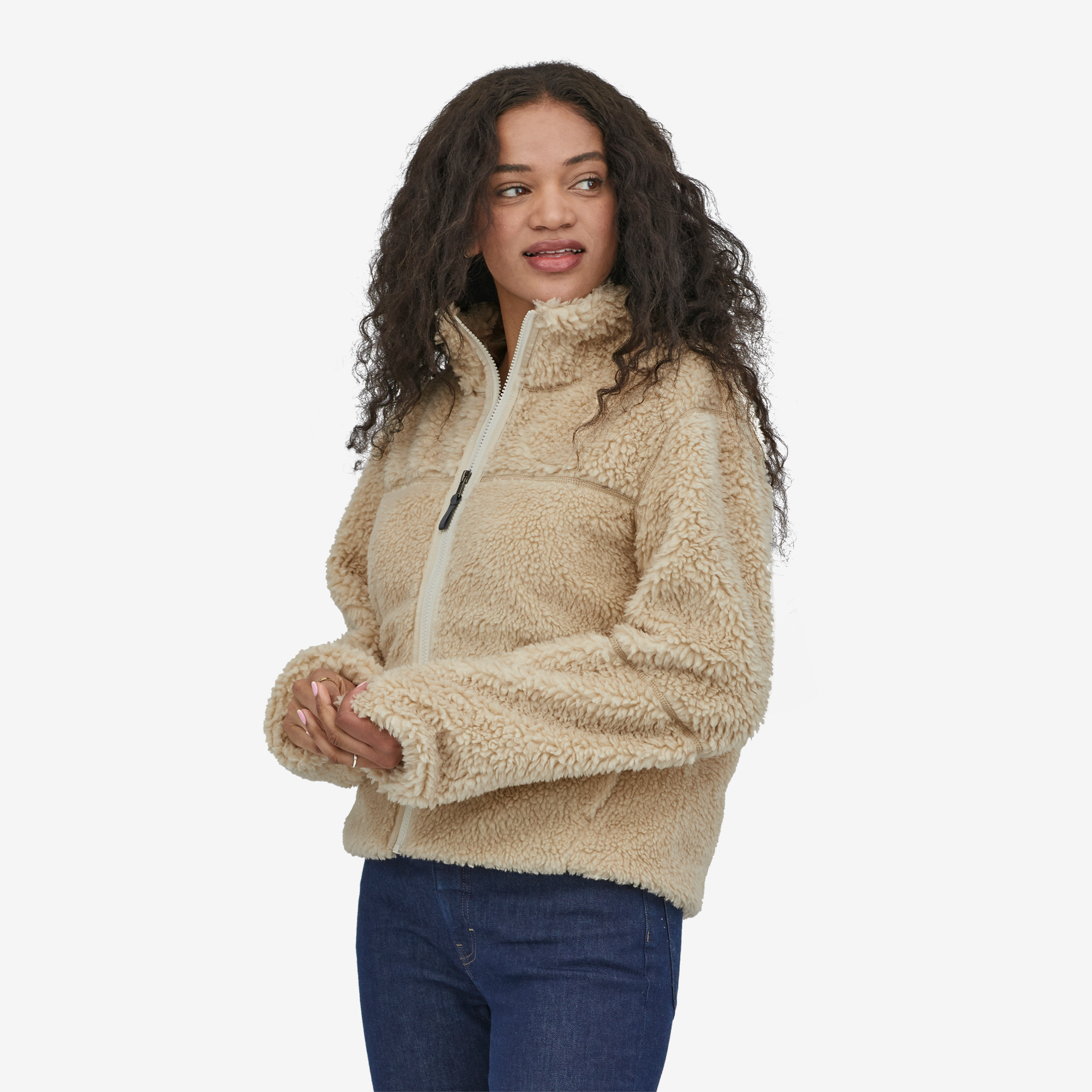 Women's Lunar Dusk Fleece Jacket - Soft Warm Winter Coat for Outdoor Activities, Hiking & Casual Wear