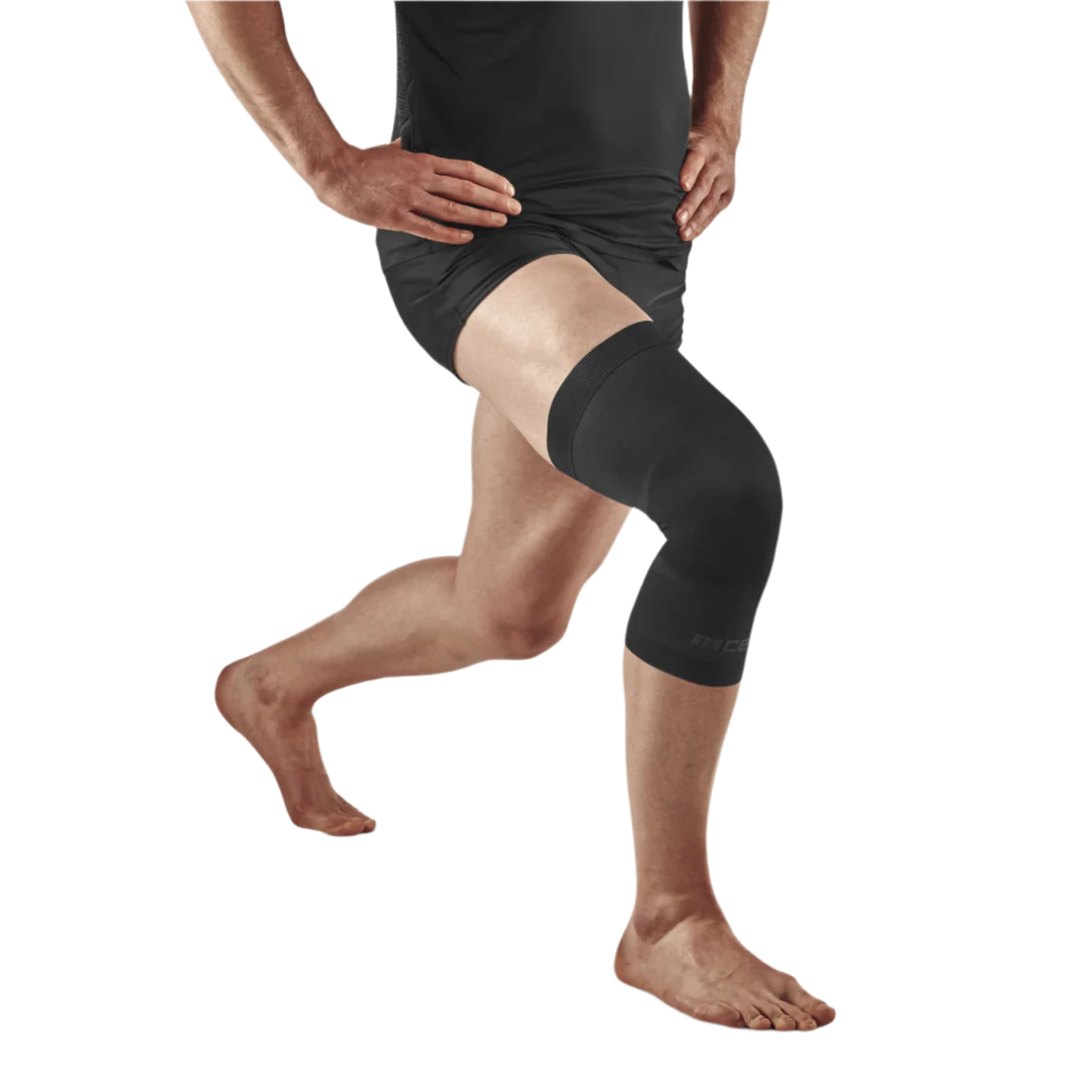 CEP Unisex Light Support Knee Sleeve - Black | Breathable Compression for Running, Gym, Workout & Joint Pain Relief