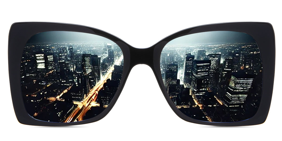 Ella Women's Prescription Polarized Sunglasses - UV Protection, Anti-Glare for Driving, Outdoor & Fashion Use