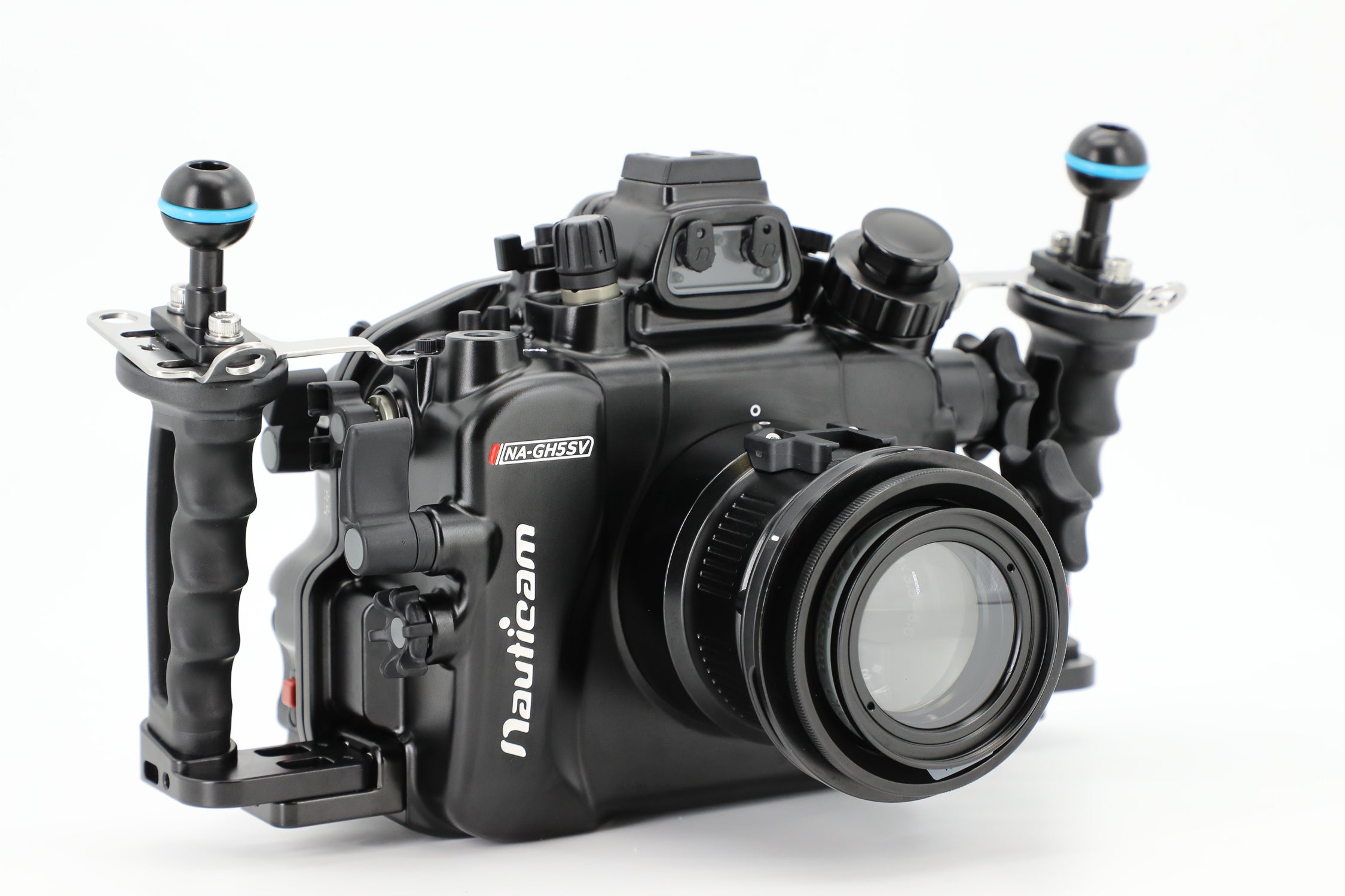 Waterproof Underwater Housing for Panasonic Lumix GH5/GH5S/GH5II Cameras - 60m Depth Rating with HDMI 2.0 Support - Perfect for Scuba Diving, Surf Photography & Marine Exploration