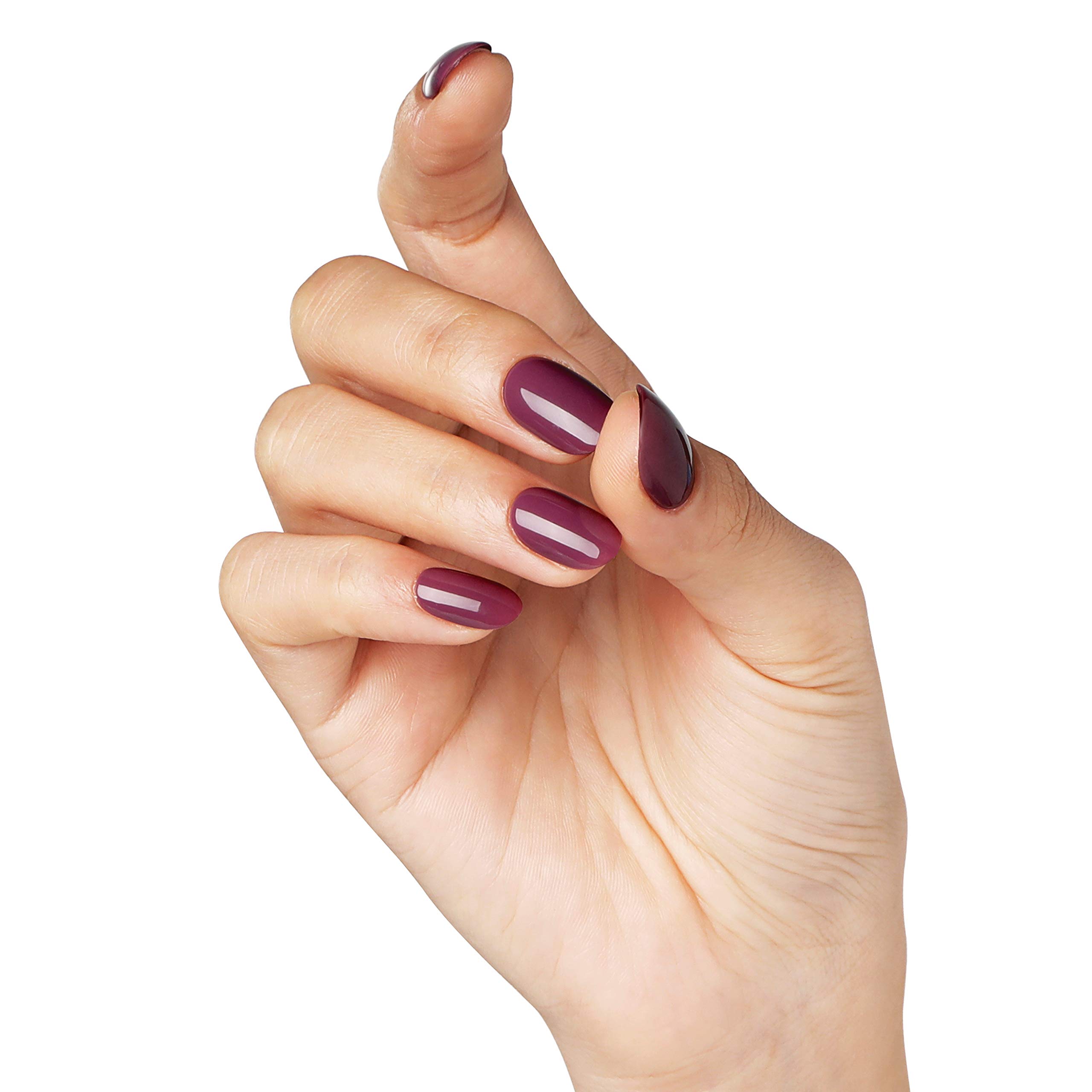 Bluesky Gel Nail Polish - Marvellous Mauve Bsh001 (Dark Purple) | 10ml Long-Lasting Chip-Resistant UV/LED Gel Polish | Perfect for Salon, Home Manicures & Special Occasions
