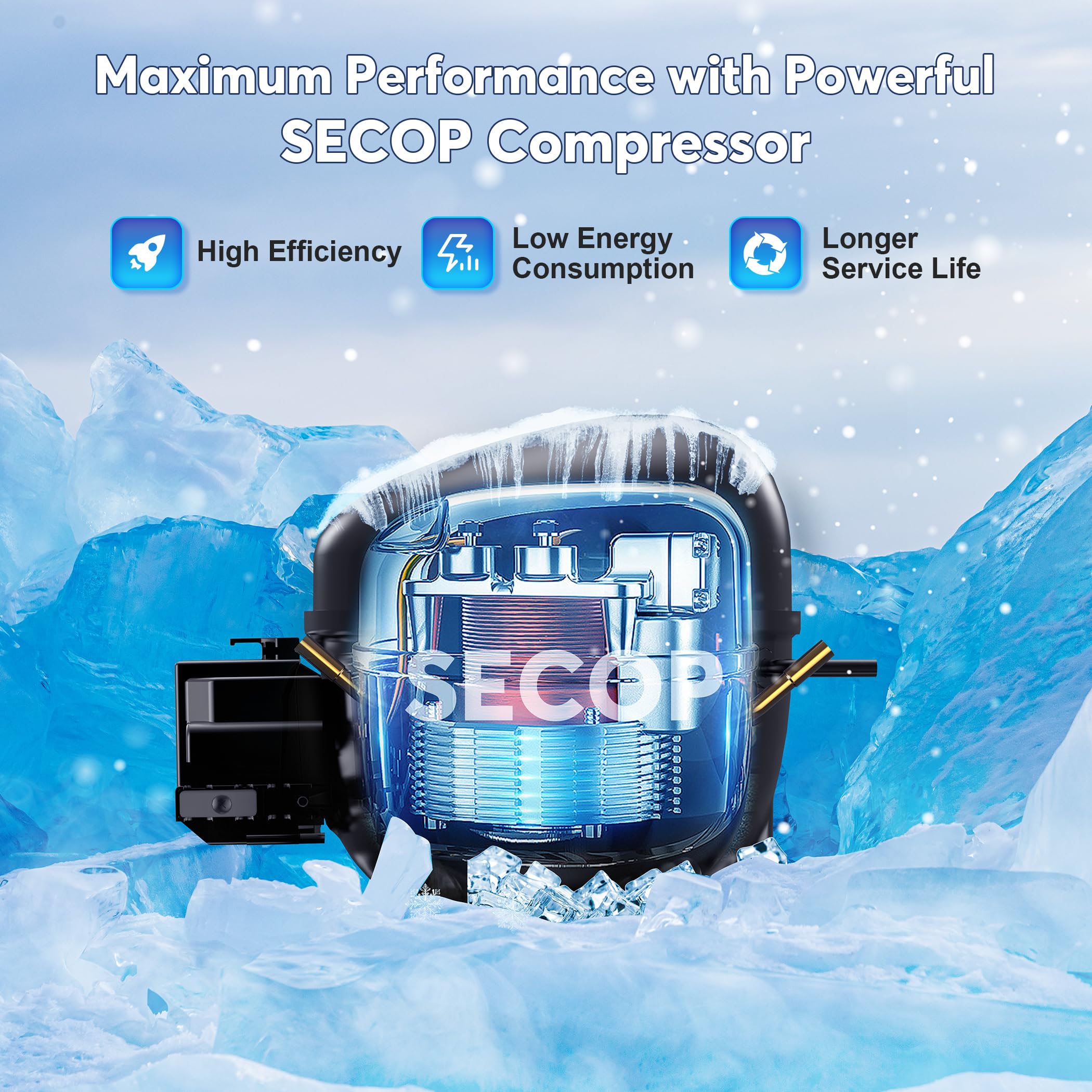 Commercial Ice Maker Machine 320LBS/24H - 26