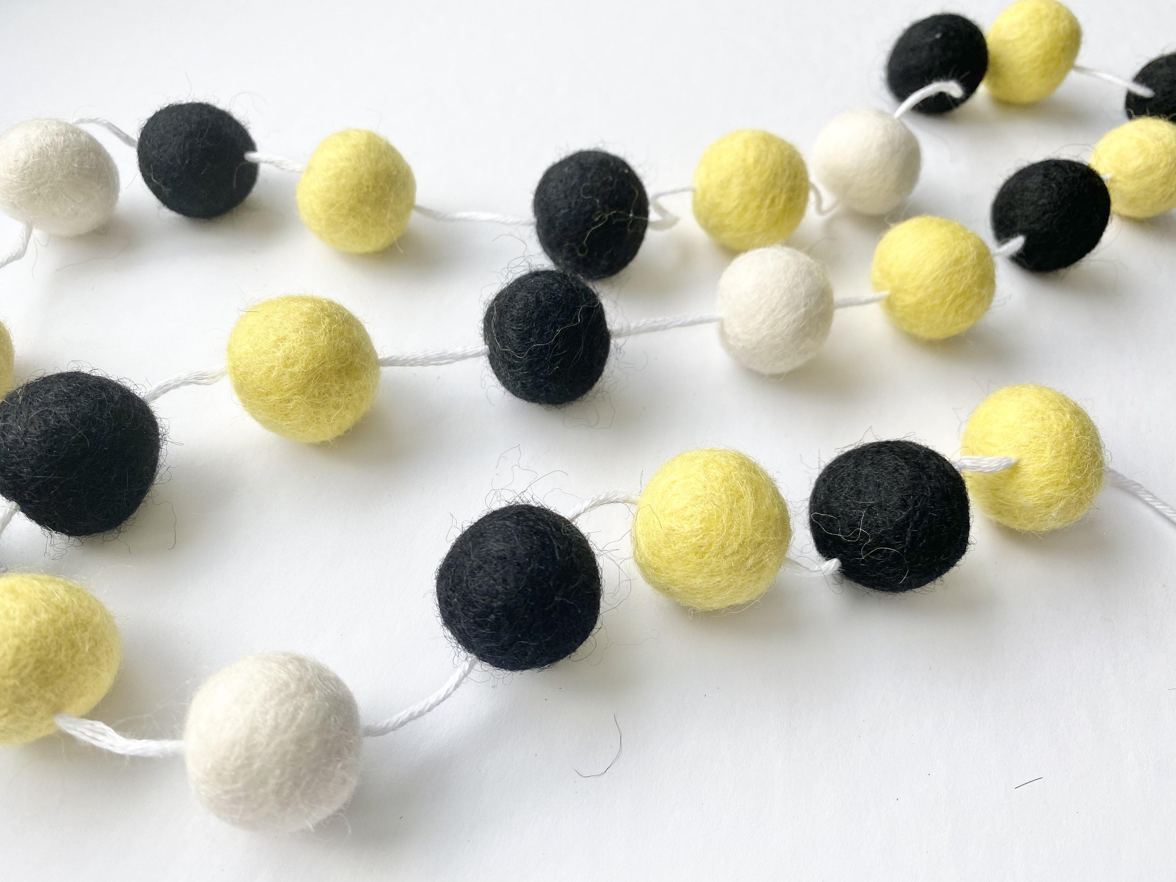 Honey Bee Garland Decor - Cute Bee String Lights for Nursery, Baby Shower, Birthday Party & Spring Home Decor