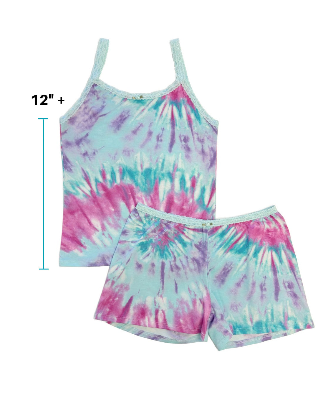 Trendy Juniors Cami & Shorts Set - Comfortable & Stylish Outfit for Teens - Perfect for Summer, Beach, and Casual Wear