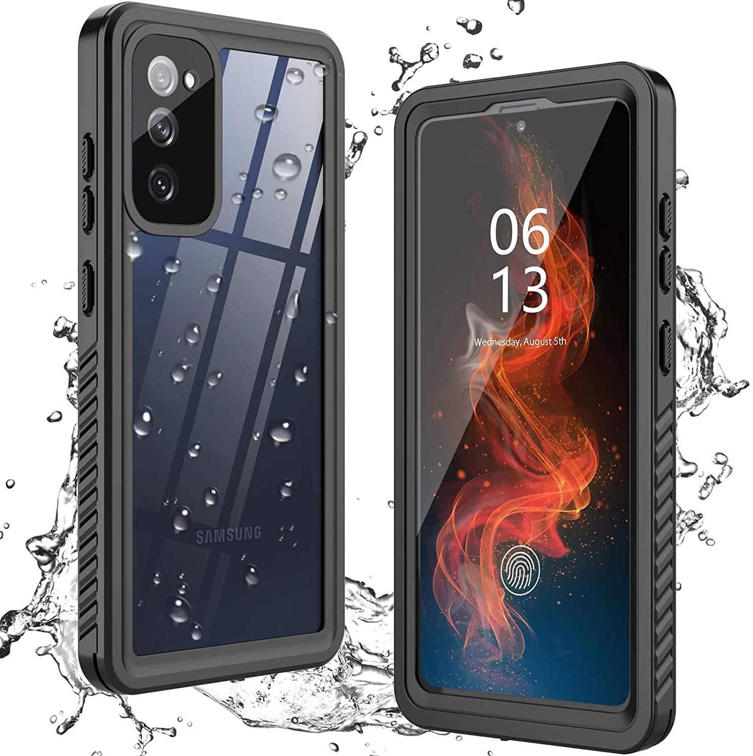 Samsung Galaxy S21 FE Waterproof Case - Heavy Duty Full Body Protection for Swimming, Diving & Outdoor Activities