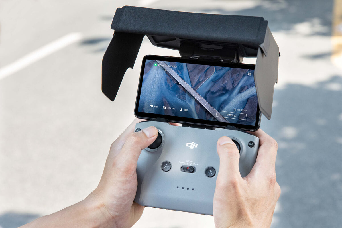 DJI Mavic Air 2 & Air 2S Remote Controller Sun Hood - Anti-Glare Monitor Shade for Outdoor Drone Flying, Travel, and Aerial Photography