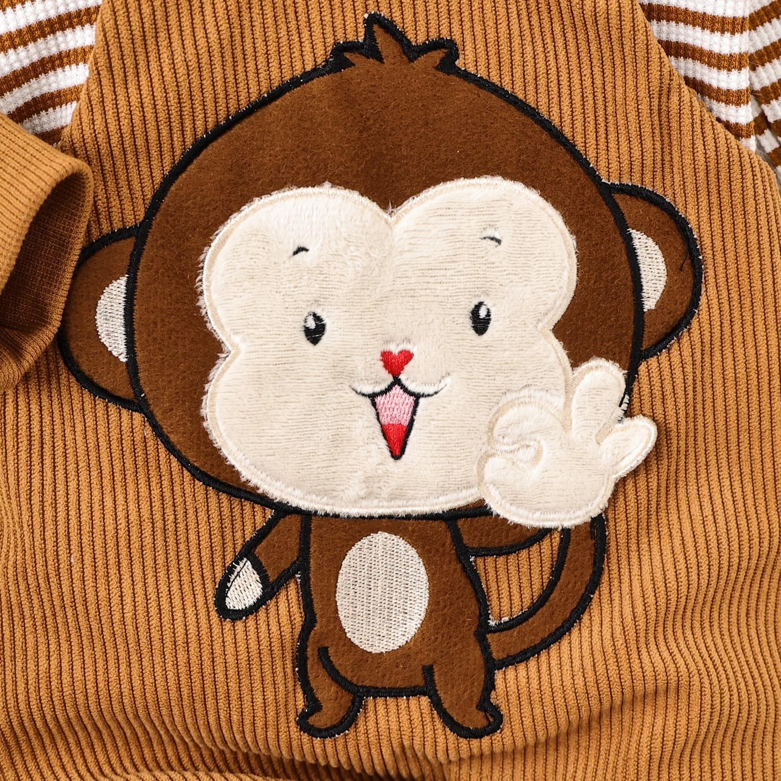 Baby Romper Ribbed Hoodie - Long Sleeve Outfits for Boys & Girls | Fall/Winter Wear