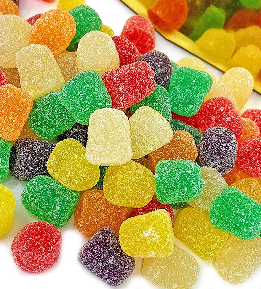 Old Fashioned Spice Drops Candy - 2.5lb Bag of Chewy Gumdrops Jelly Candy for Baking, Holiday Treats & Party Favors