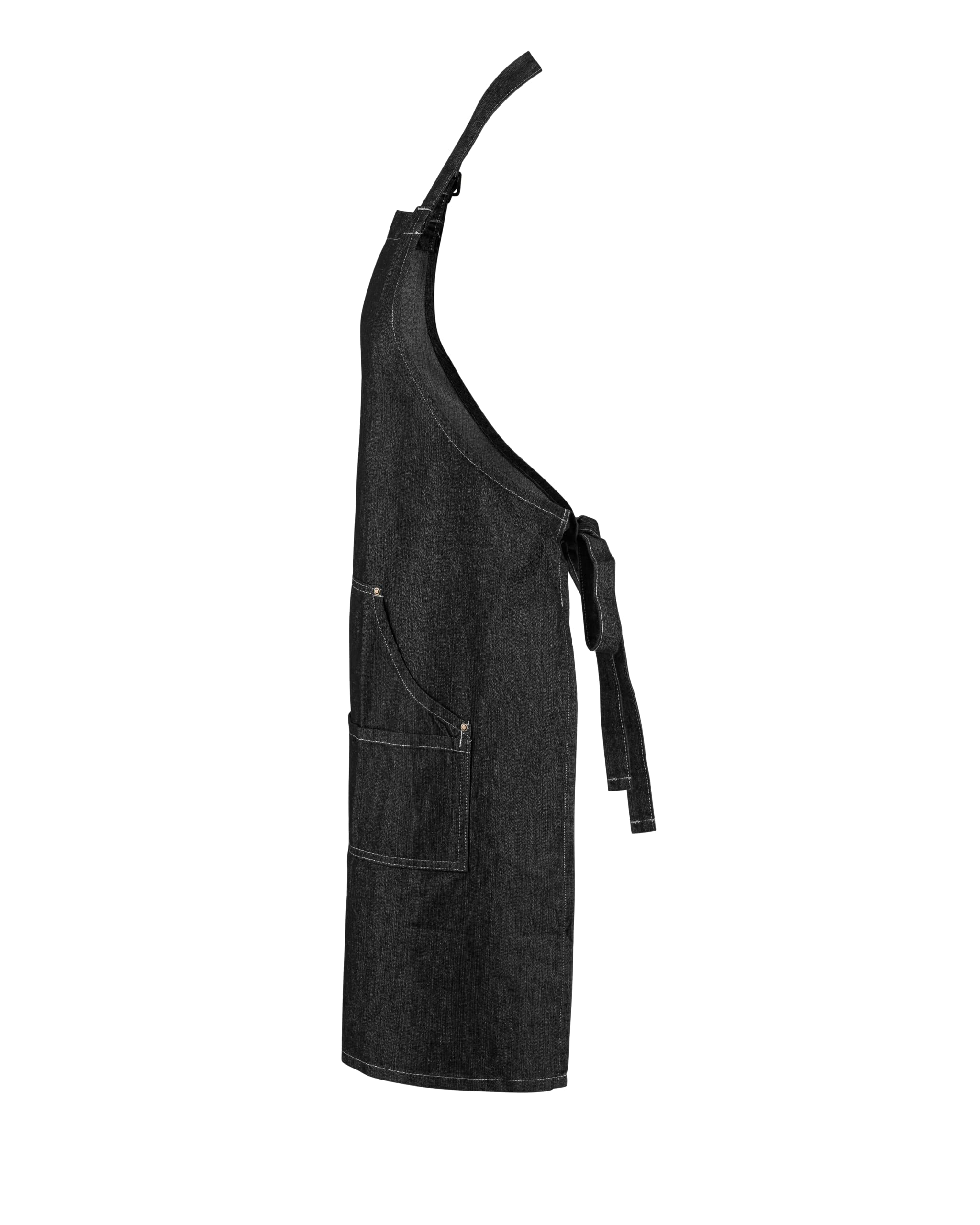 Custom Denim Gardening Apron with Pockets for Women & Men - Personalized Garden Gifts - Perfect for Planting, Harvesting & Outdoor Activities