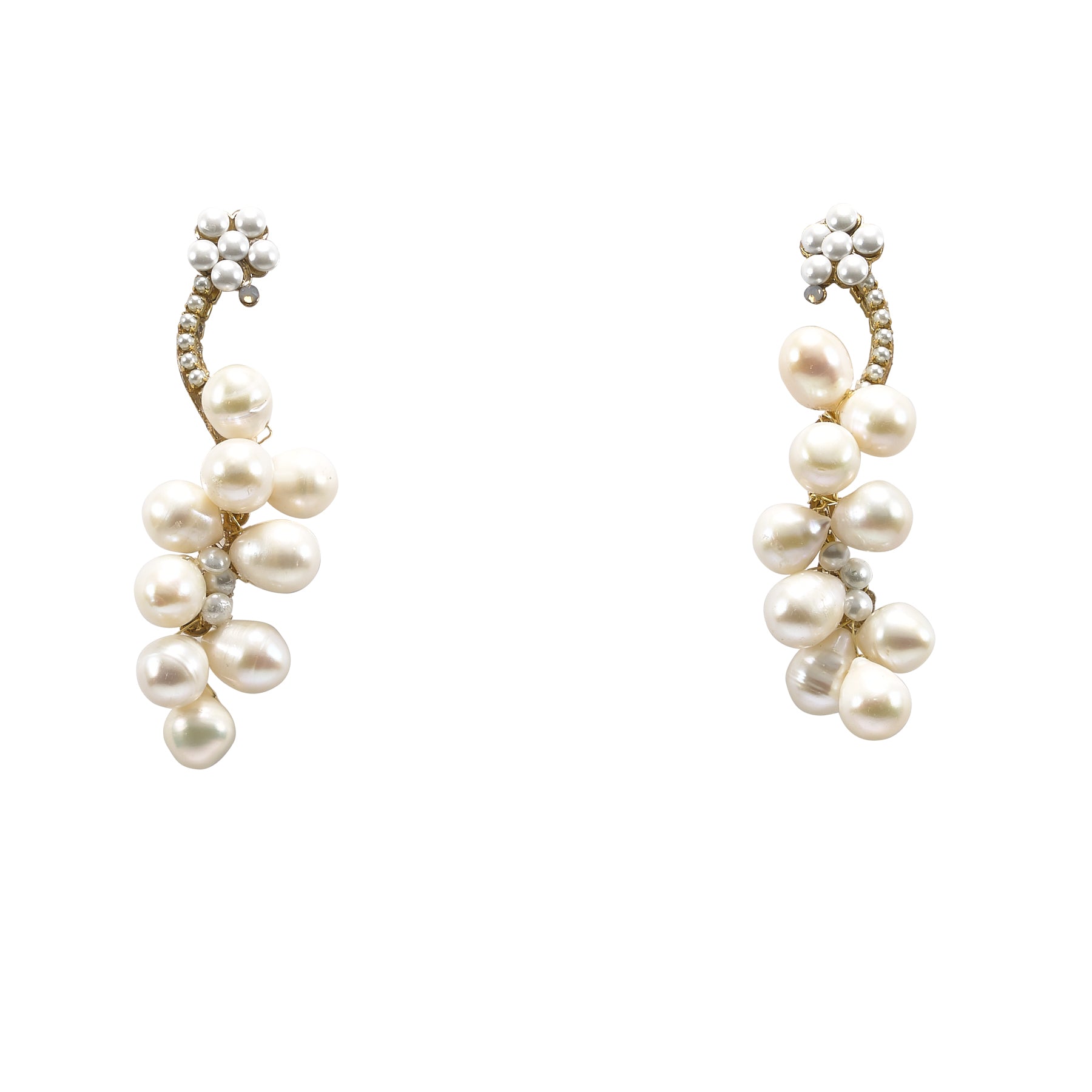 iola Elegant Dangle Earrings for Women - Hypoallergenic Gold Plated Jewelry - Perfect for Parties, Weddings & Everyday Wear
