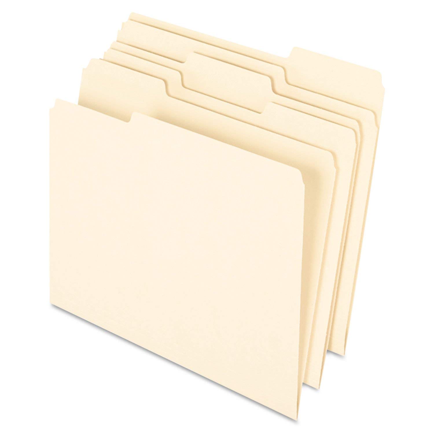 Pendaflex Earthwise 100% Recycled Paper File Folders - Eco-Friendly Office Supplies for Organizing Documents at Home or Work