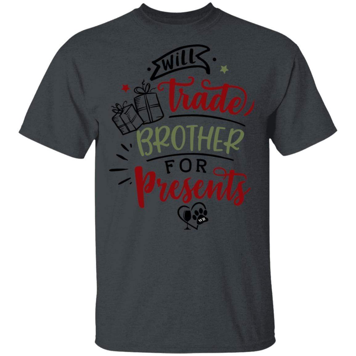 WineyBitches.Co Funny Sibling Gift T-Shirt - 5.3 oz Cotton Tee - Perfect for Christmas, Birthday & Family Reunion Gifts