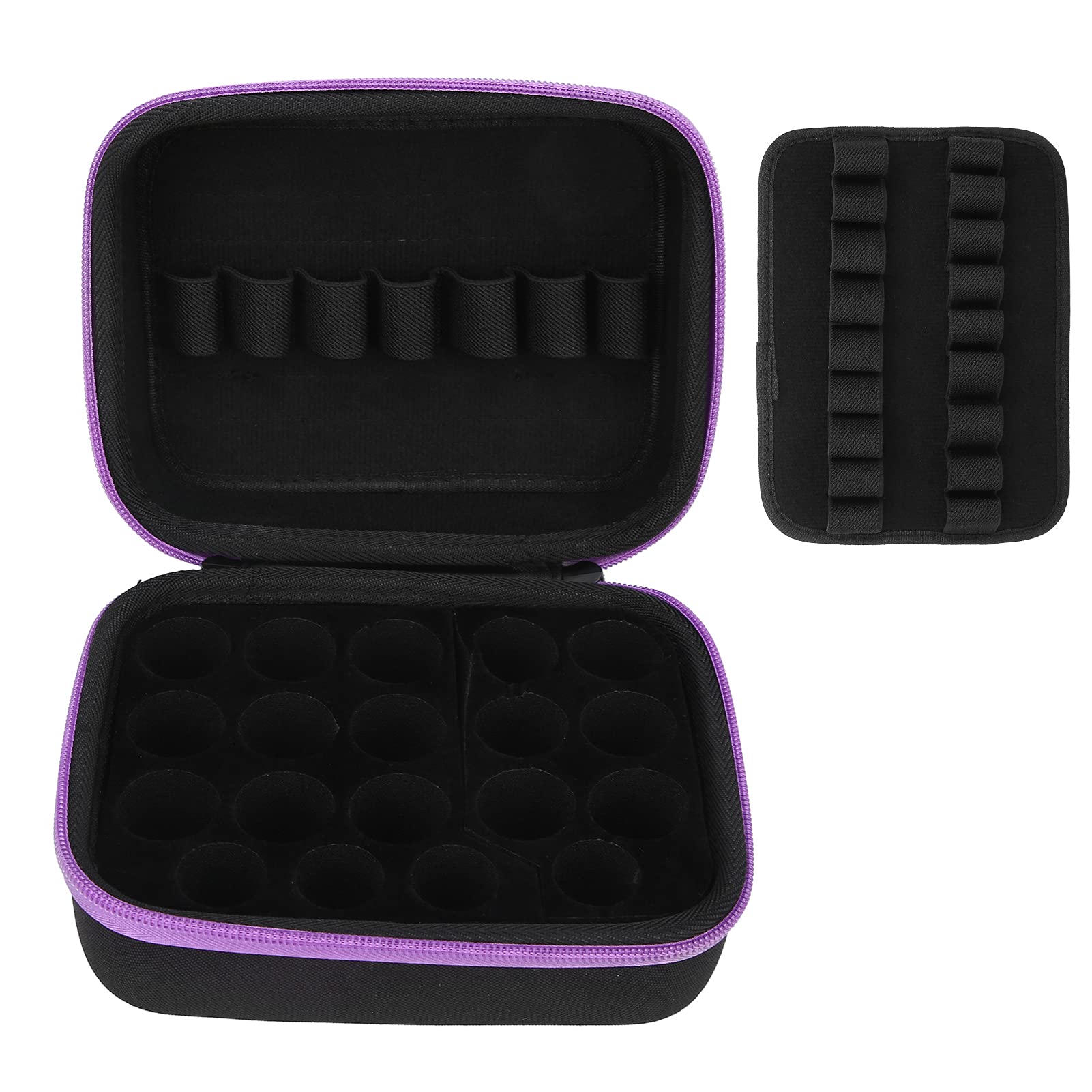 Waterproof Shockproof Essential Oil Storage Bag - Lightweight & Widened Design for Safe Aromatherapy Oils | Perfect for Travel, Yoga, and Home Use