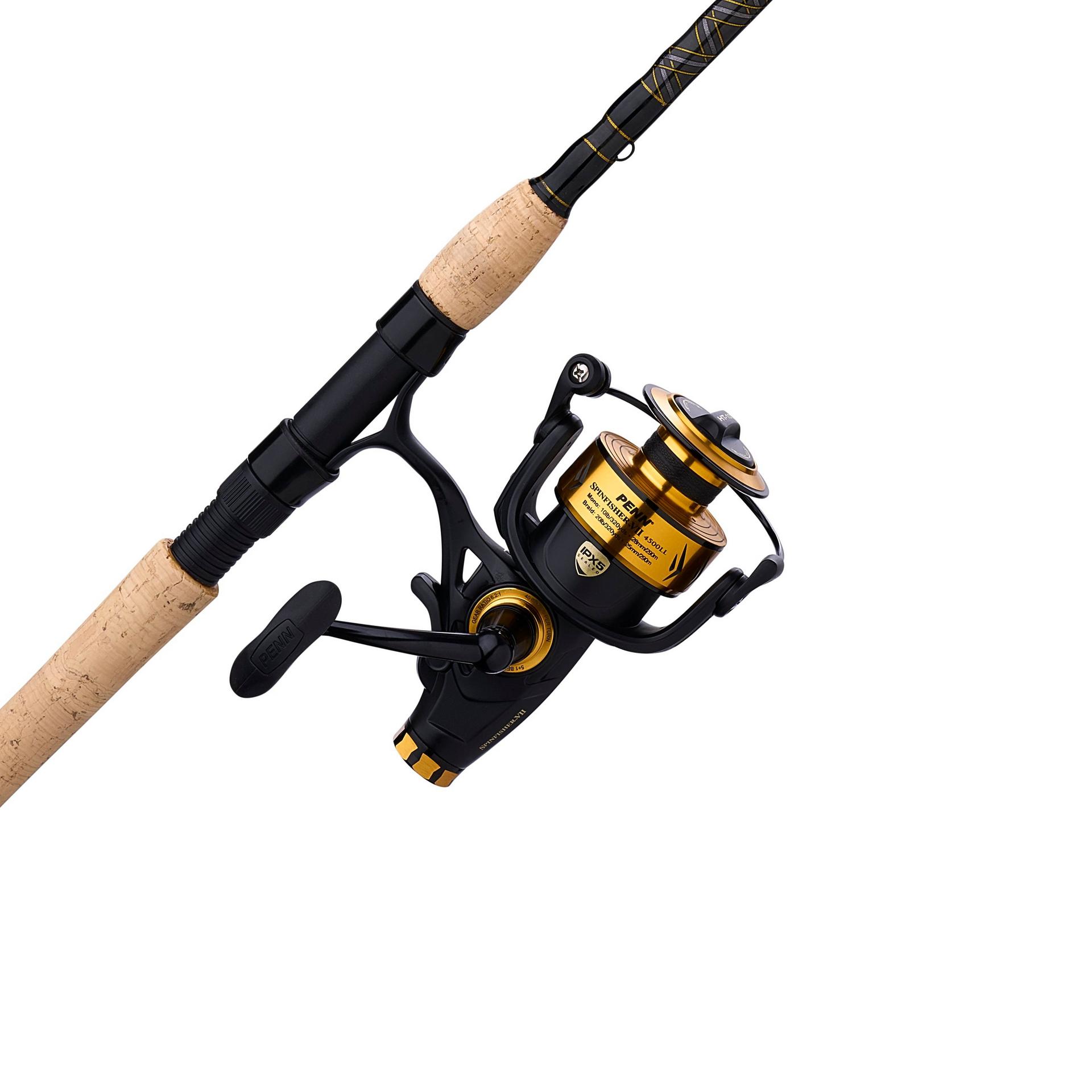 Penn Spinfisher® VII Live Liner Spinning Rod and Reel Combo - Saltwater Fishing Gear for Surf, Pier & Offshore Angling