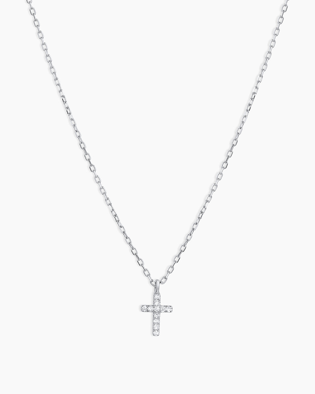 14K Gold Diamond Cross Pendant Necklace for Women - Elegant Religious Jewelry Gift for Christmas, Baptism & Everyday Wear