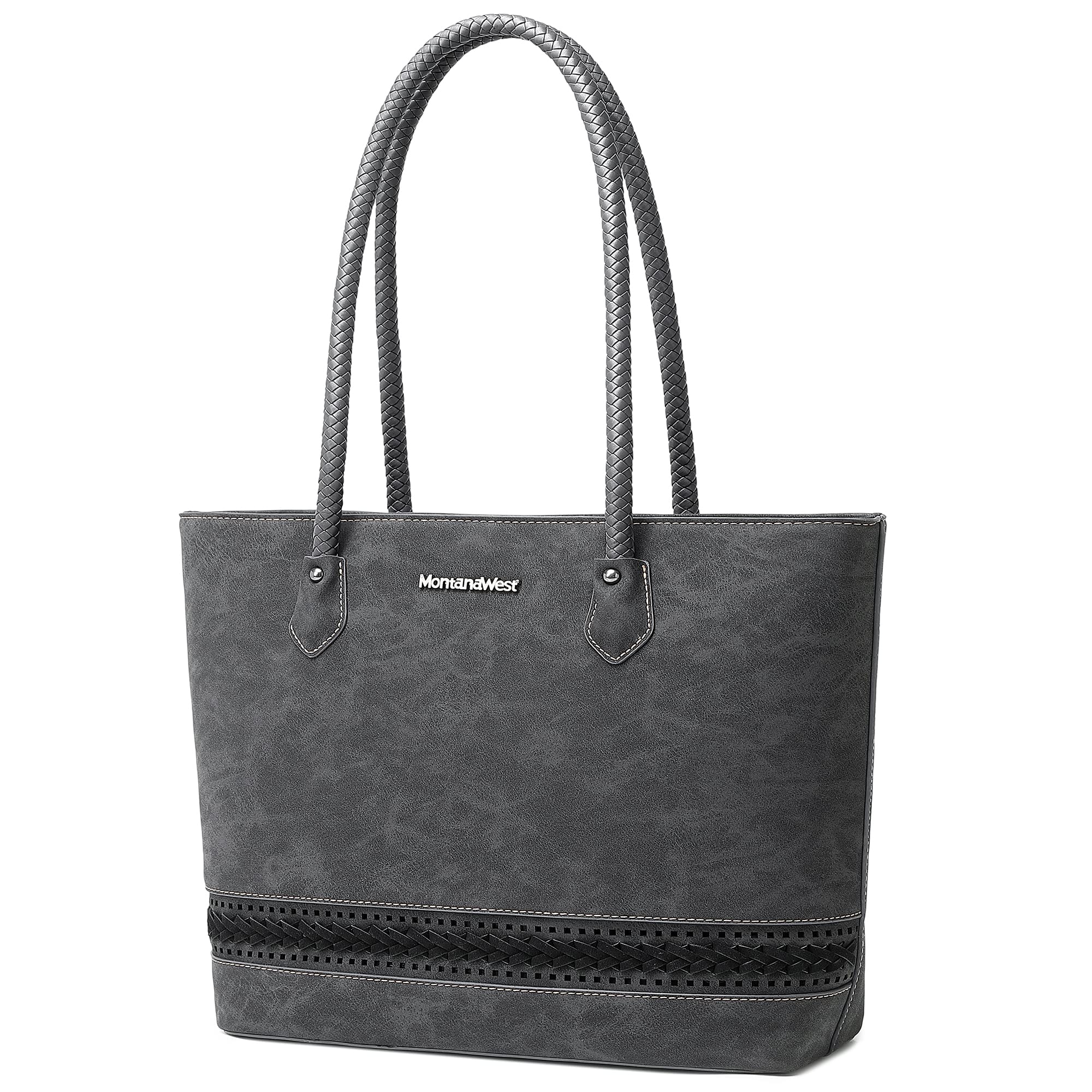 Montana West Large Tote Bags for Women - Stylish Zippered Handbags & Purses - Perfect for Work, Travel & Everyday Use