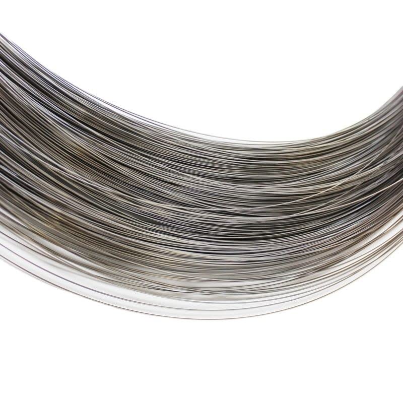 ZOENAE 304 Stainless Steel Wire - 0.5mm Single Strand Soft Binding Wire (100M) for Jewelry Making, Crafts & DIY Projects | Rust-Resistant & Durable